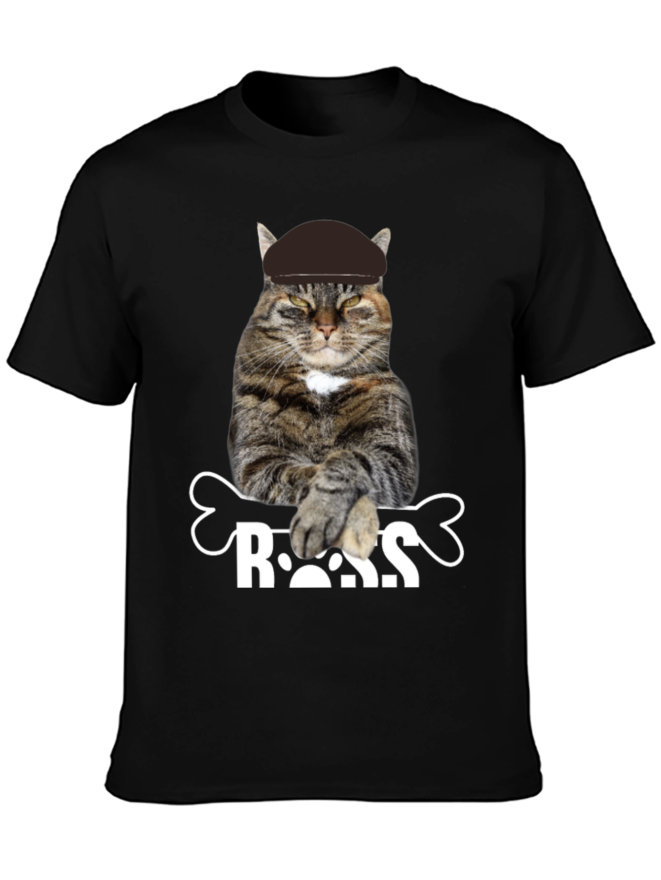 Cat Boss Graphic T-Shirt