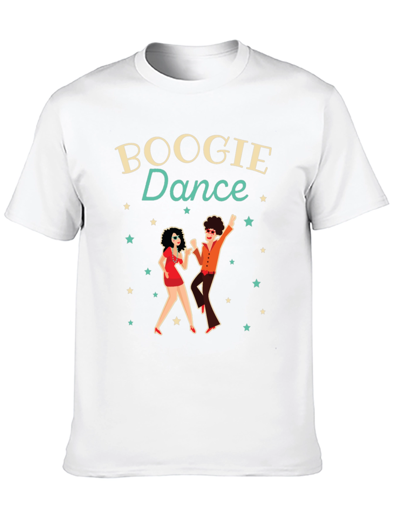 Boogie Dance Graphic T-Shirt - Retro Style