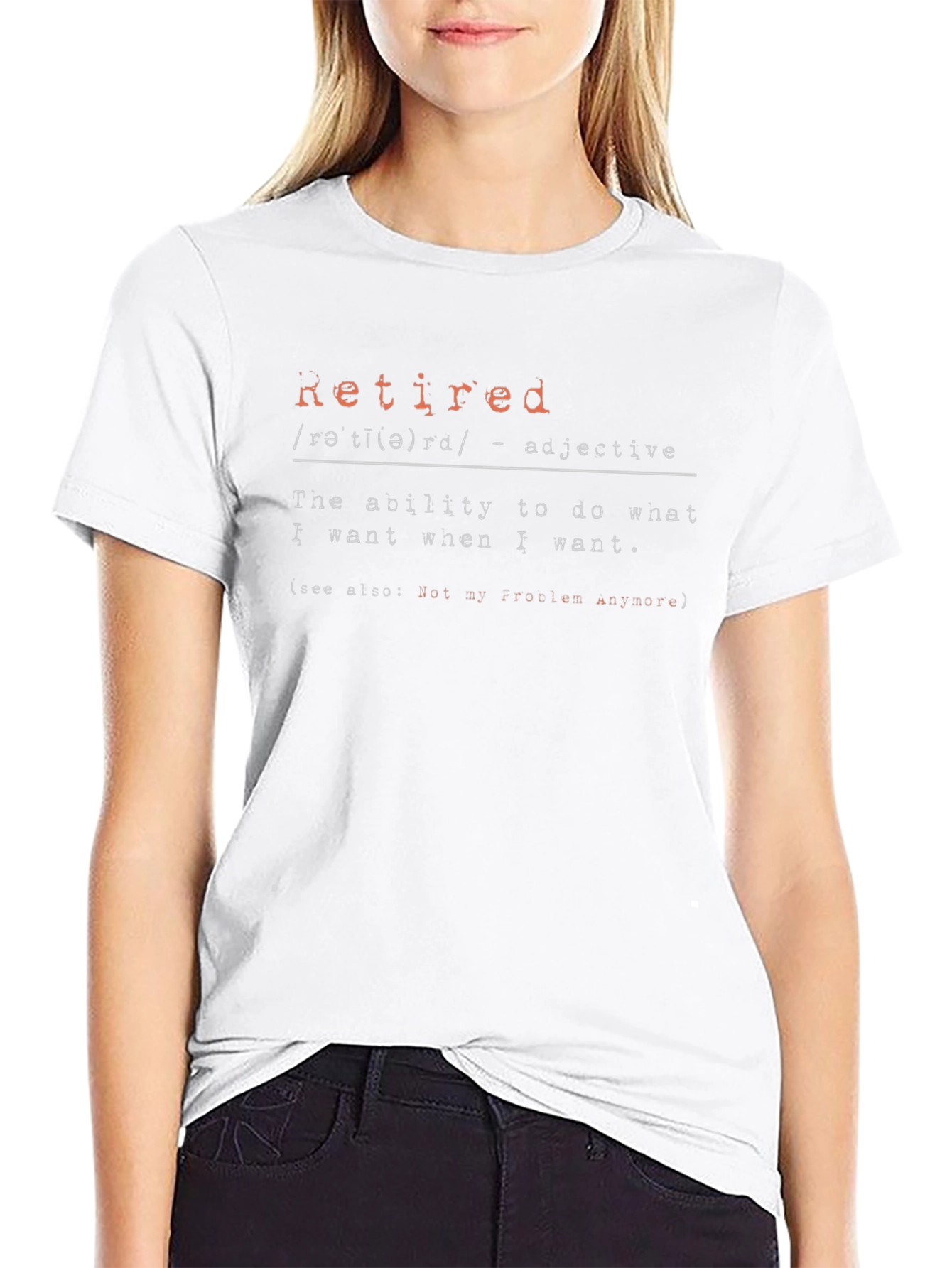 Retired Definition Graphic T-Shirt