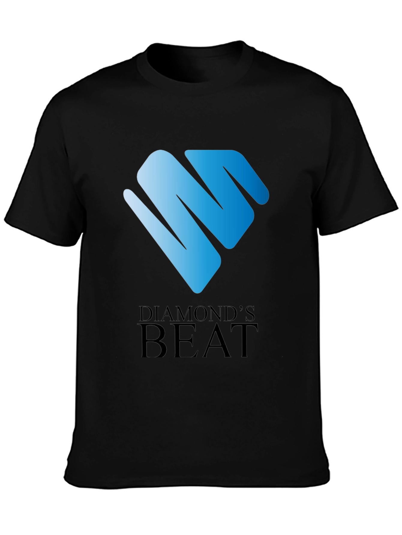 Diamonds Beat Black T-Shirt