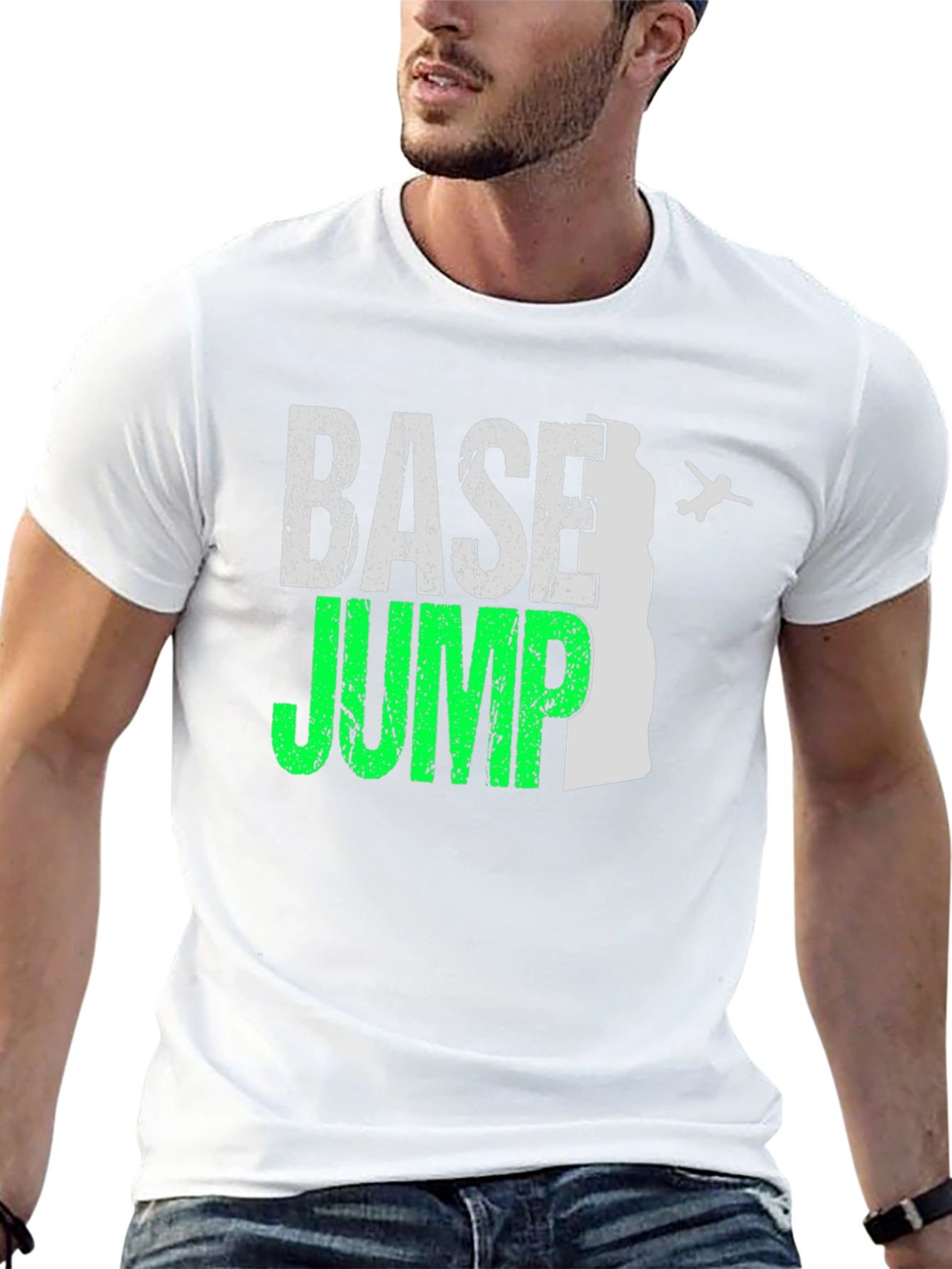 BASE Jump Graphic T-Shirt - Adventure Seeker Tee