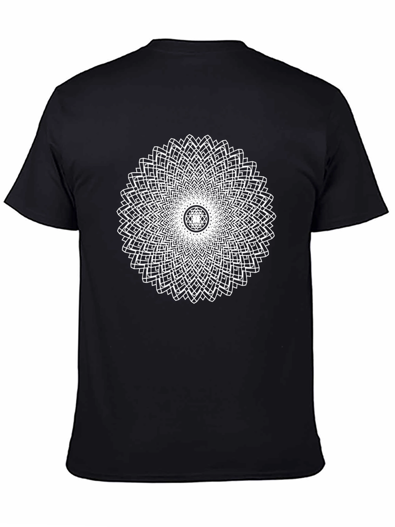 Geometric Mandala T-Shirt - Unique Design