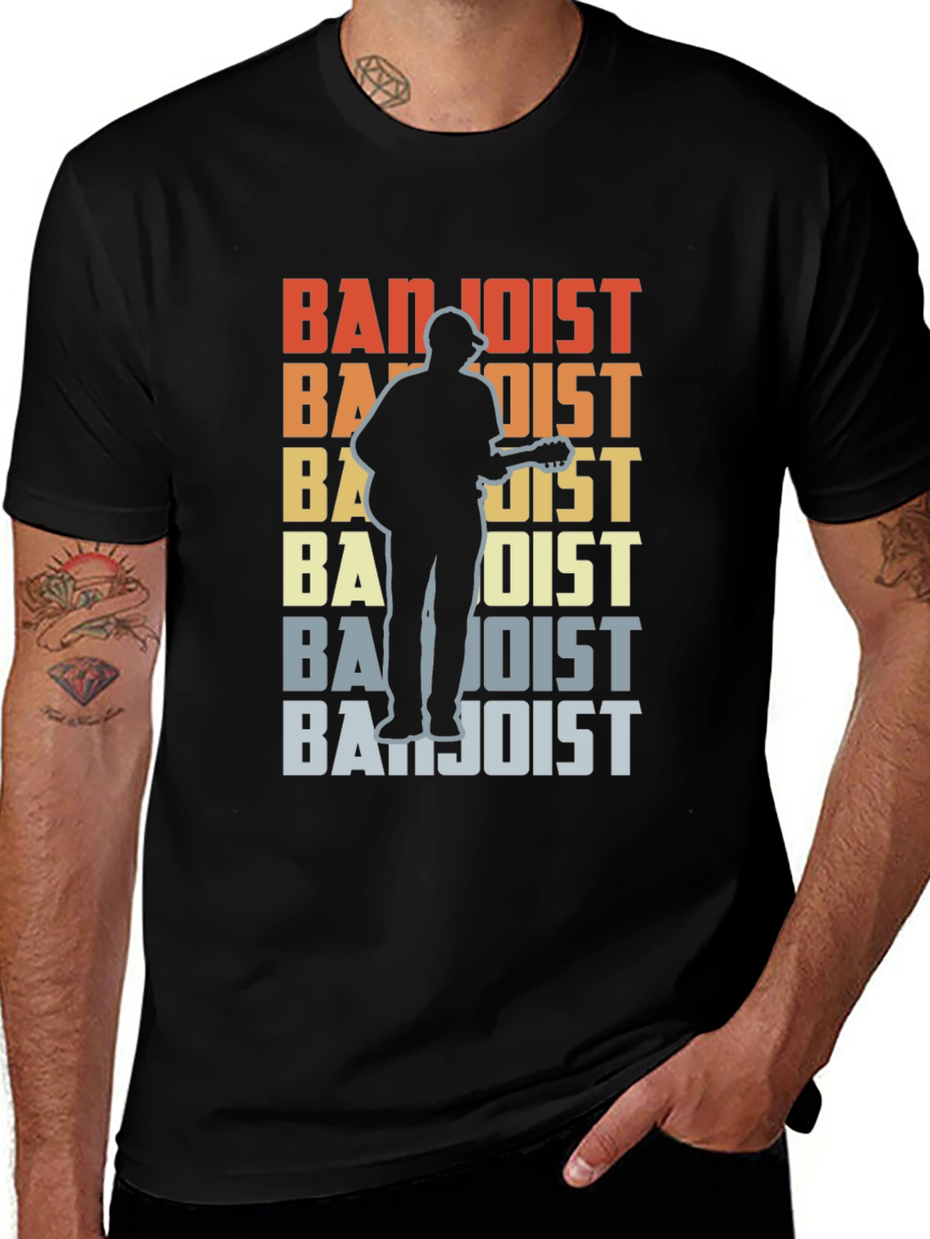 Retro Banjologist Graphic Tee