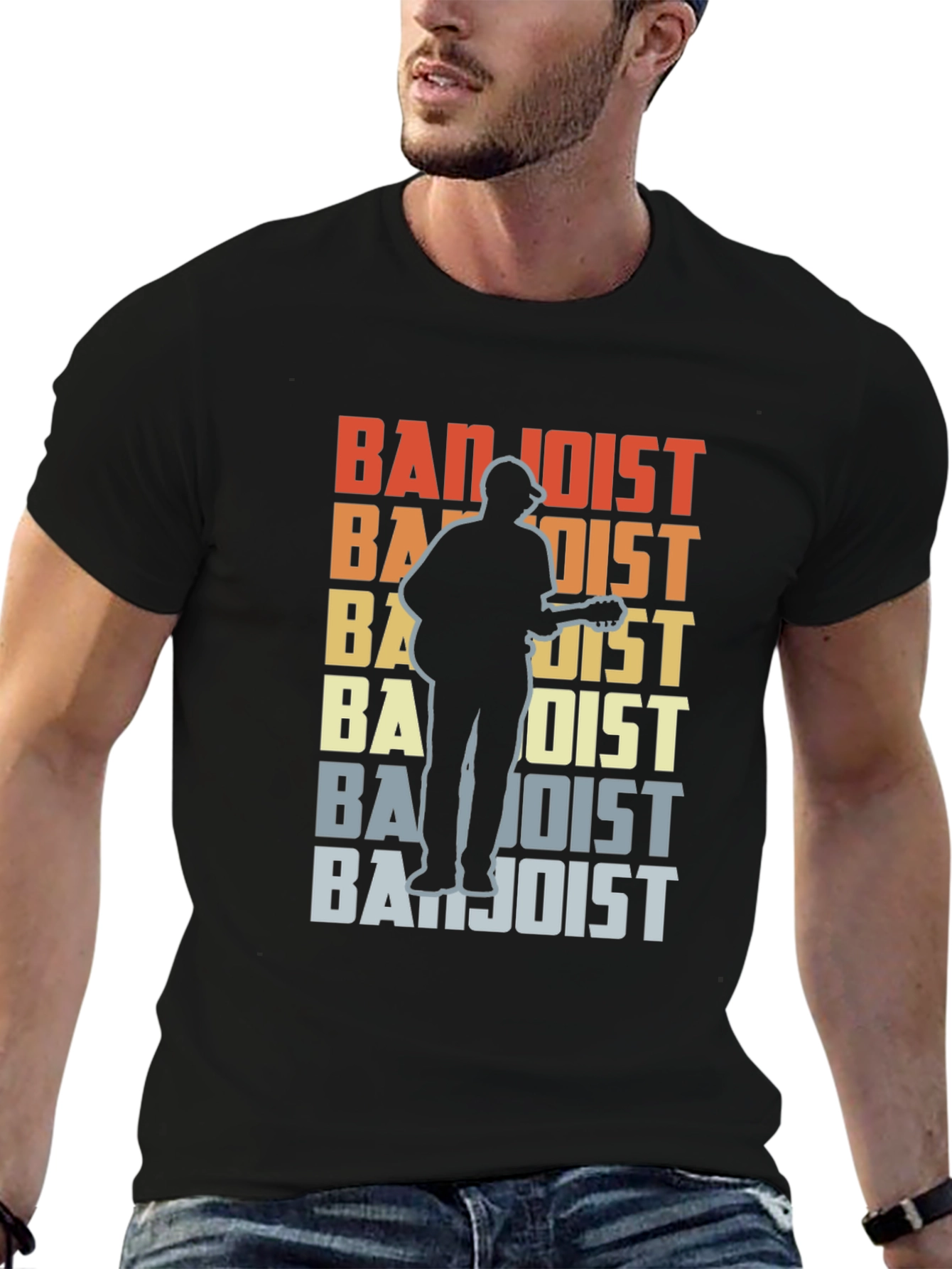 Retro Banjologist Graphic Tee