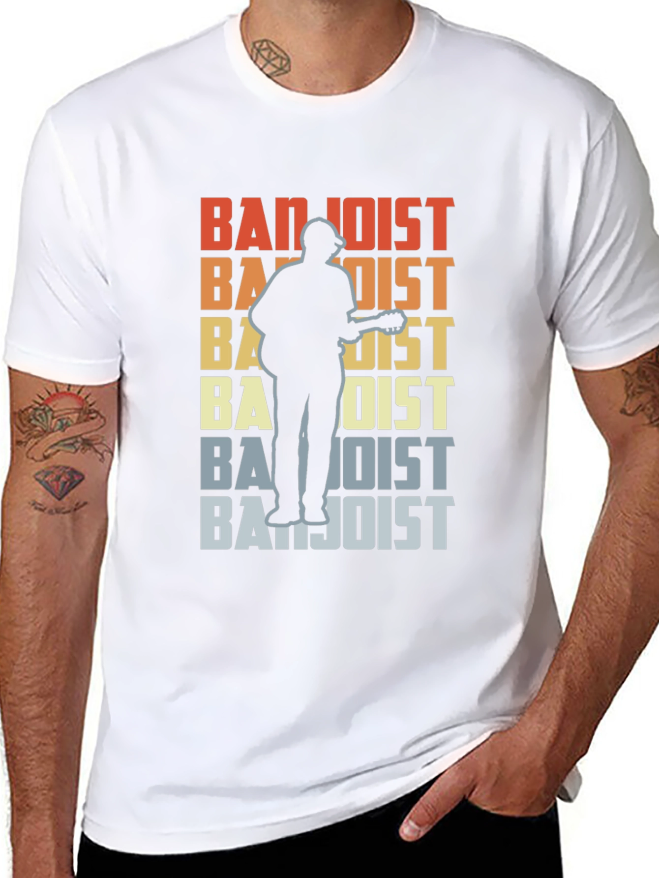 Retro Banjologist Graphic Tee
