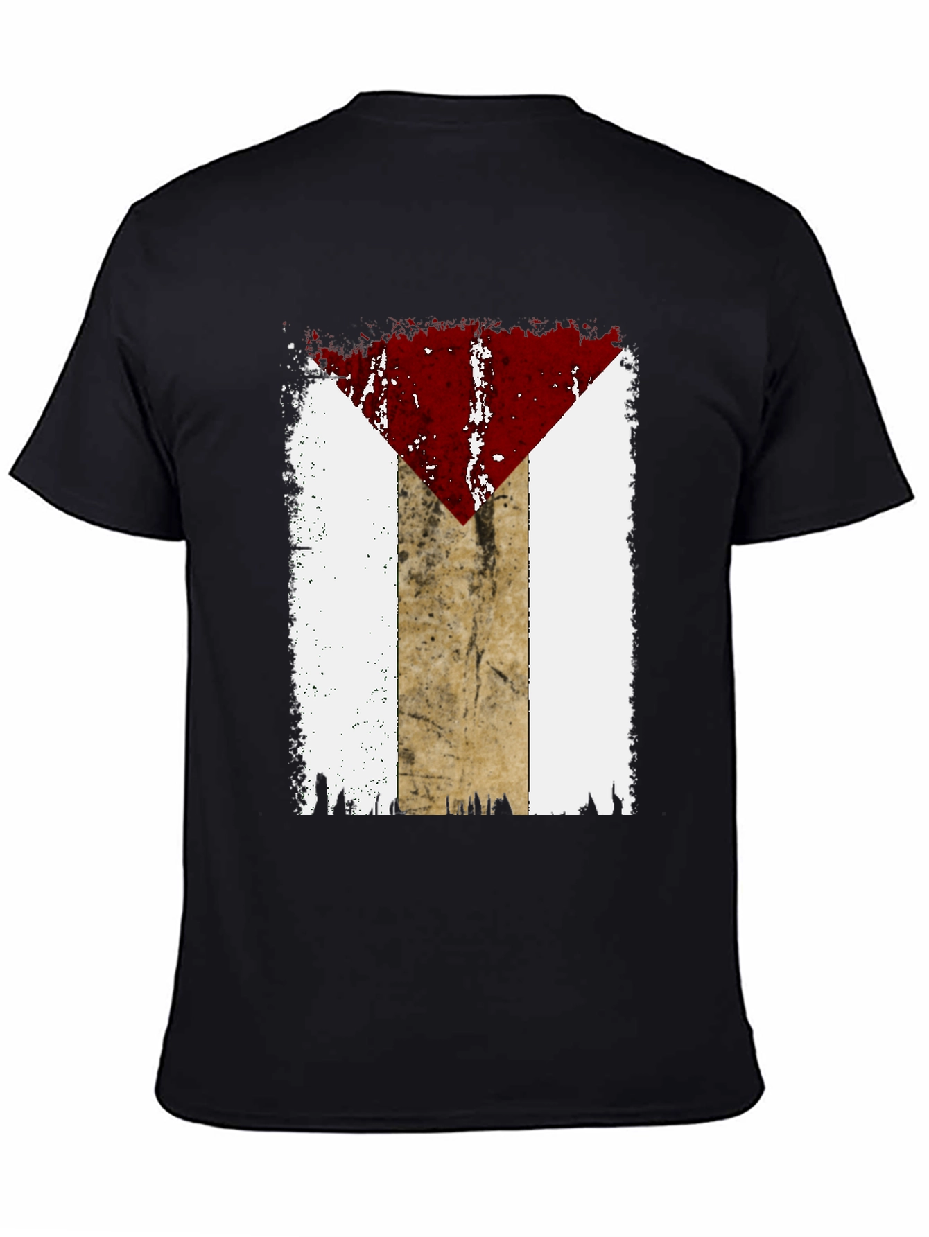 Distressed Flag Graphic T-Shirt