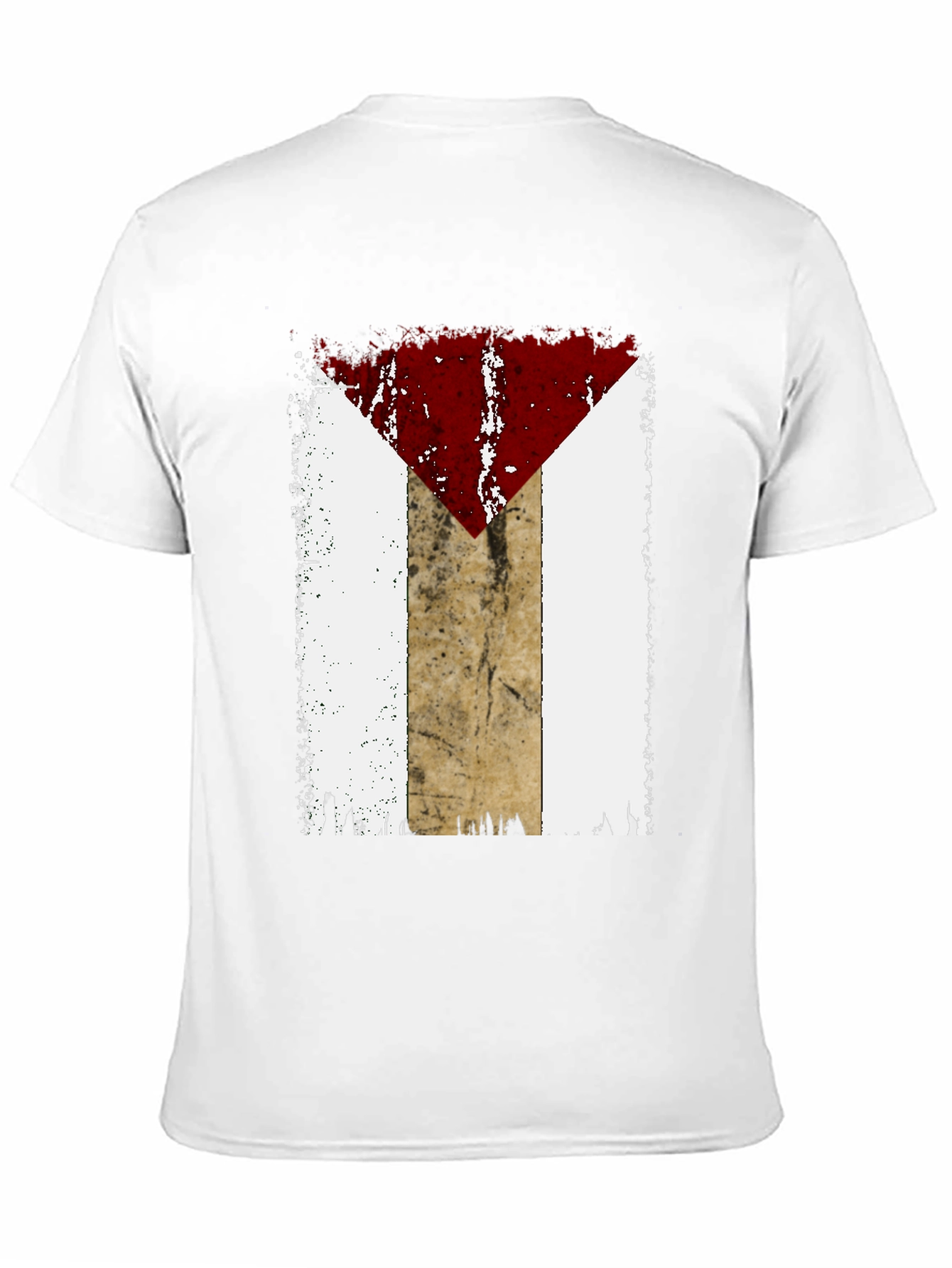 Distressed Flag Graphic T-Shirt
