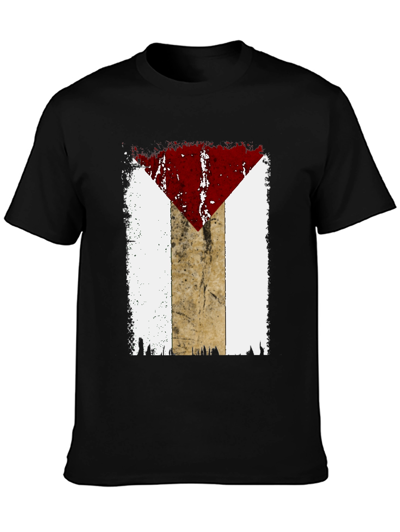 Distressed Flag Graphic T-Shirt