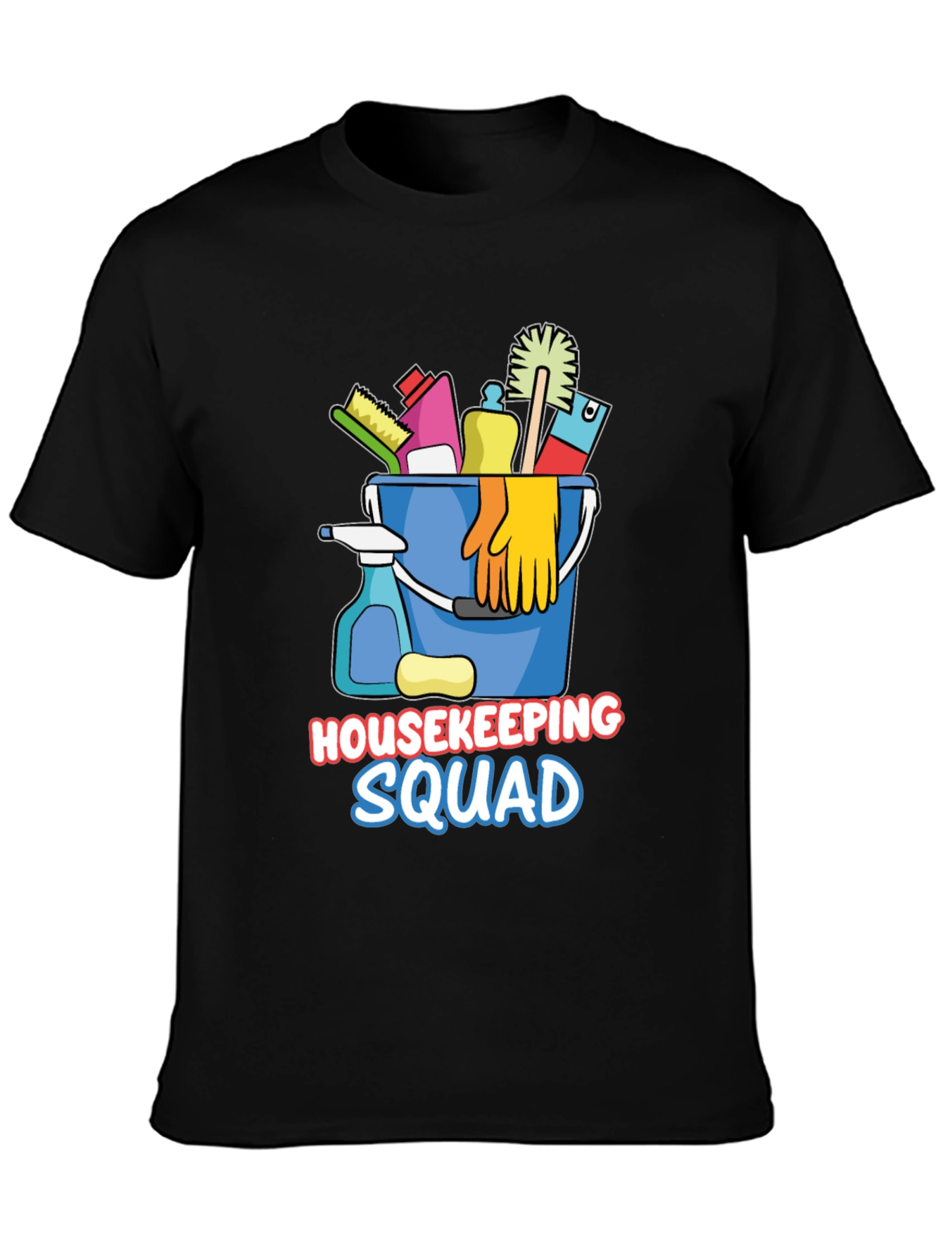 Housekeeping Squad Graphic T-Shirt