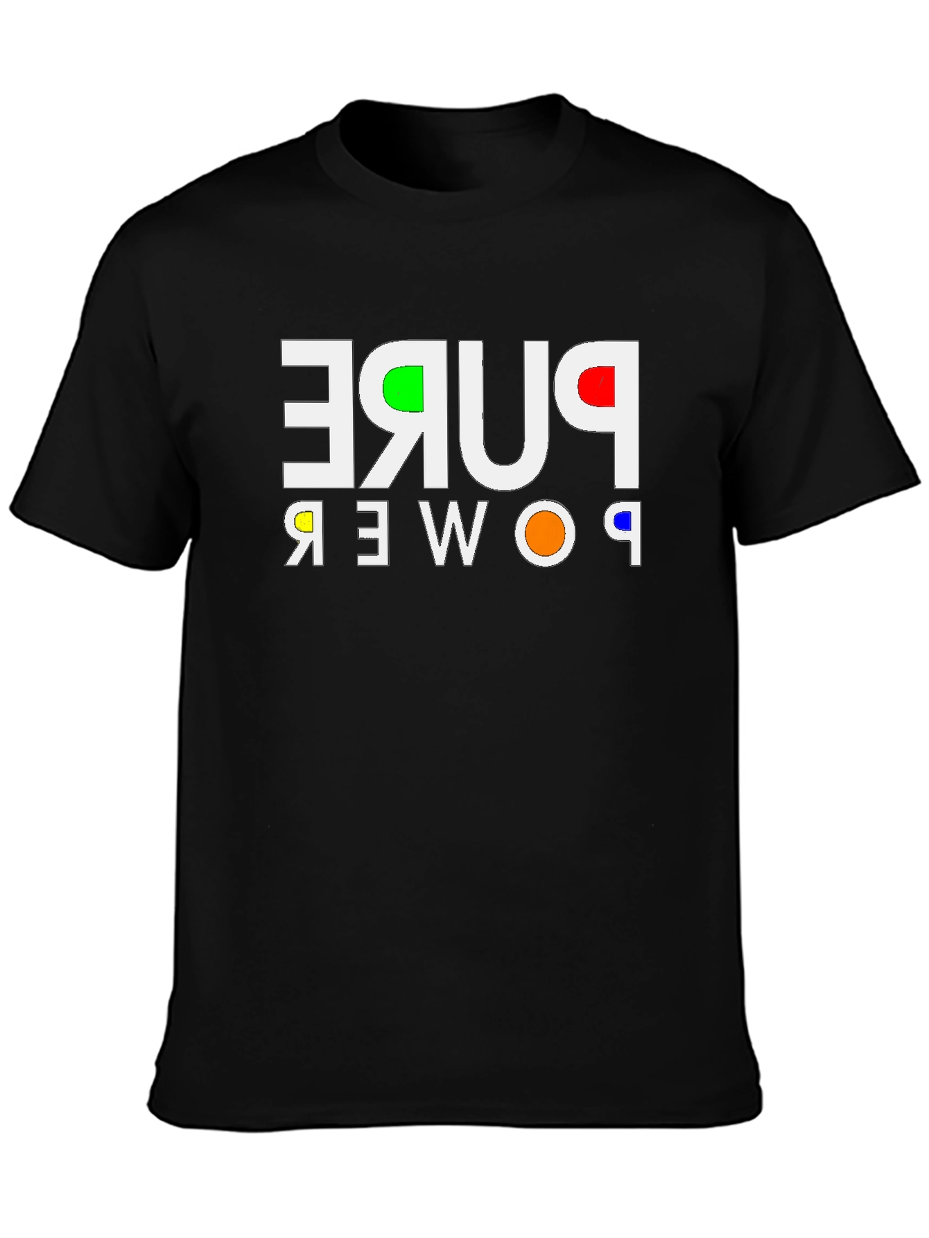 Pure Power Black T-Shirt