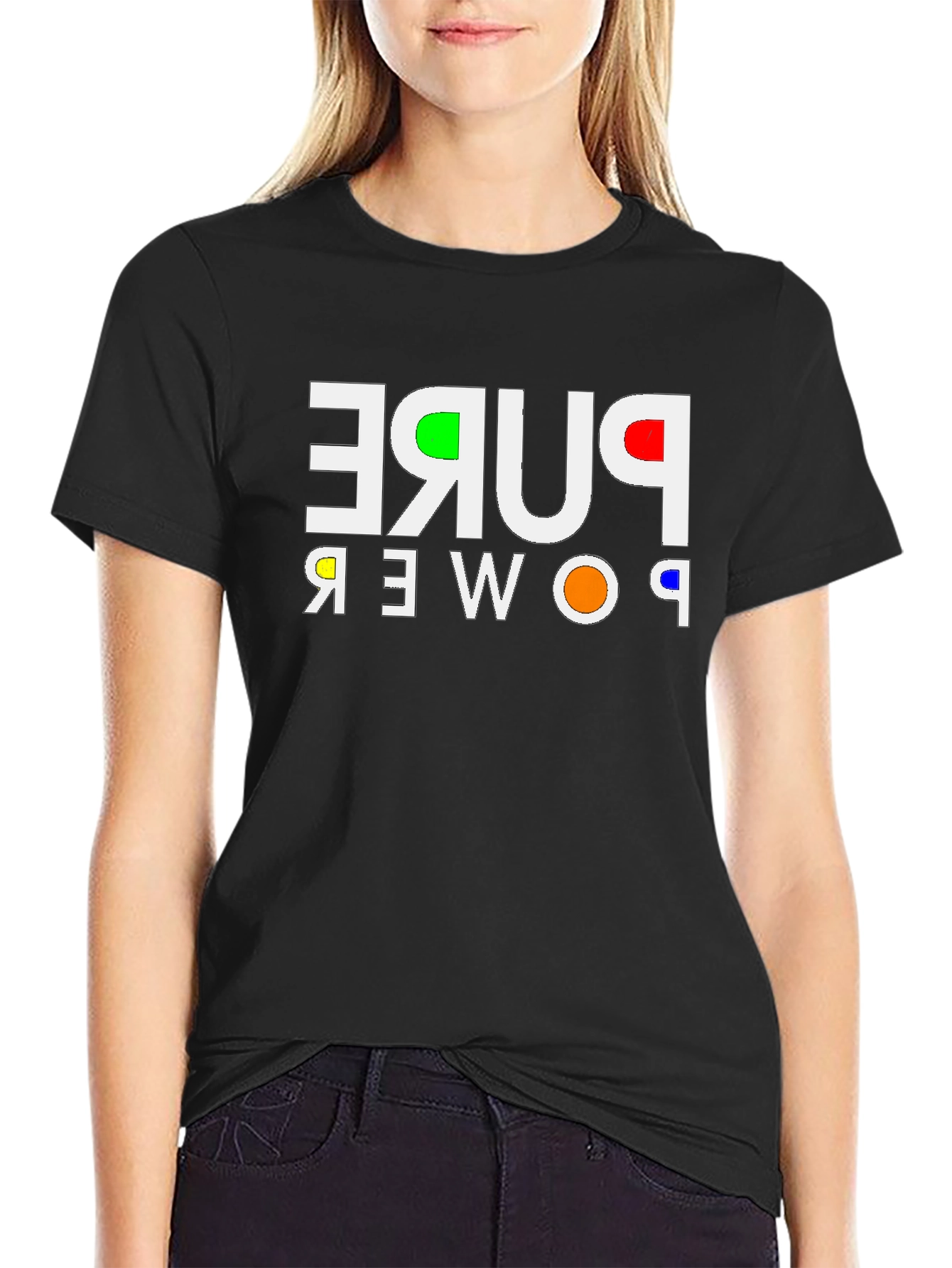 Pure Power Black T-Shirt