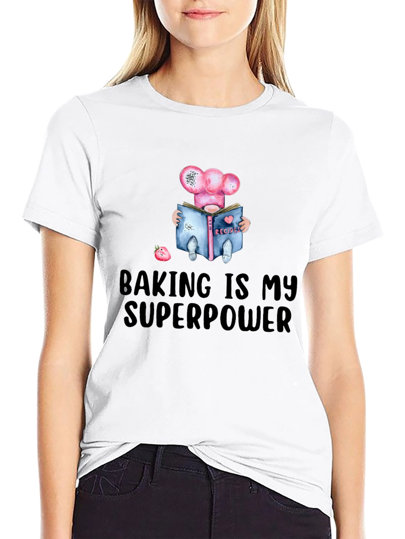 Baking is My Superpower Chef T-Shirt