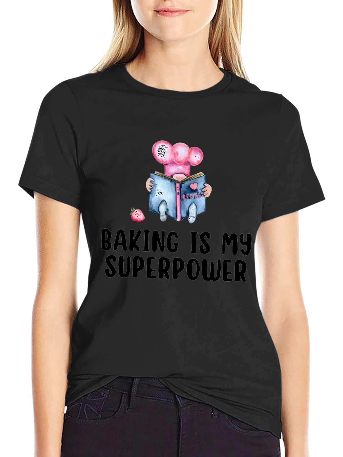Baking is My Superpower Chef T-Shirt