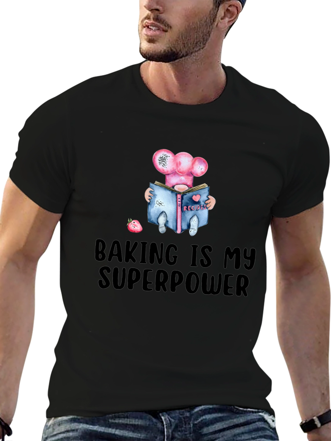 Baking is My Superpower Chef T-Shirt