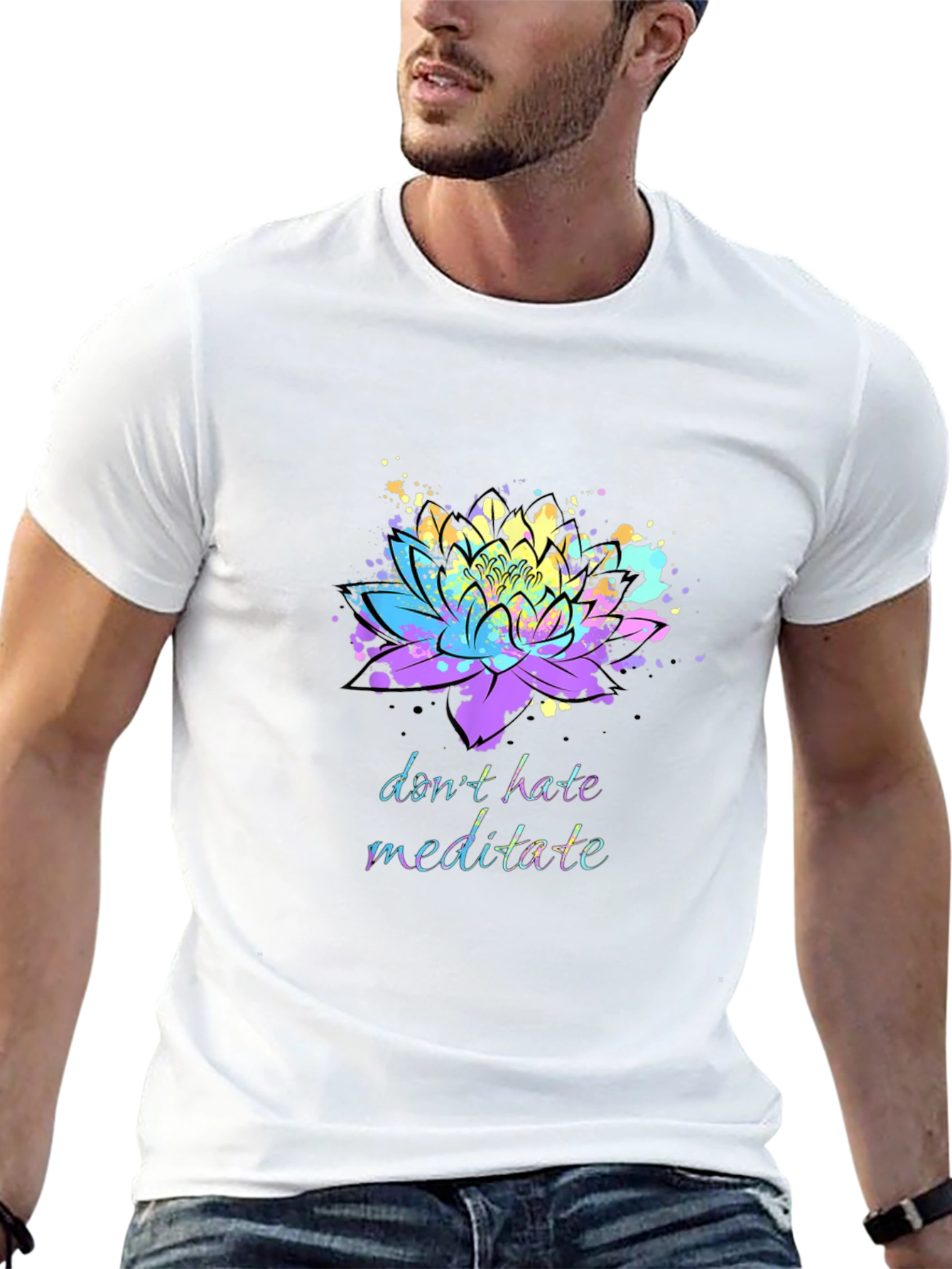Dont Hate Meditate T-Shirt