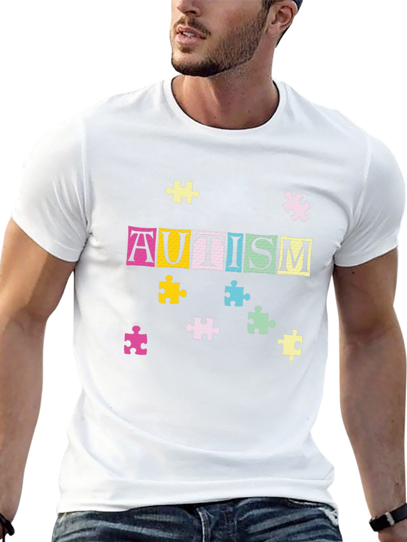 Autism Awareness Puzzle Piece T-Shirt
