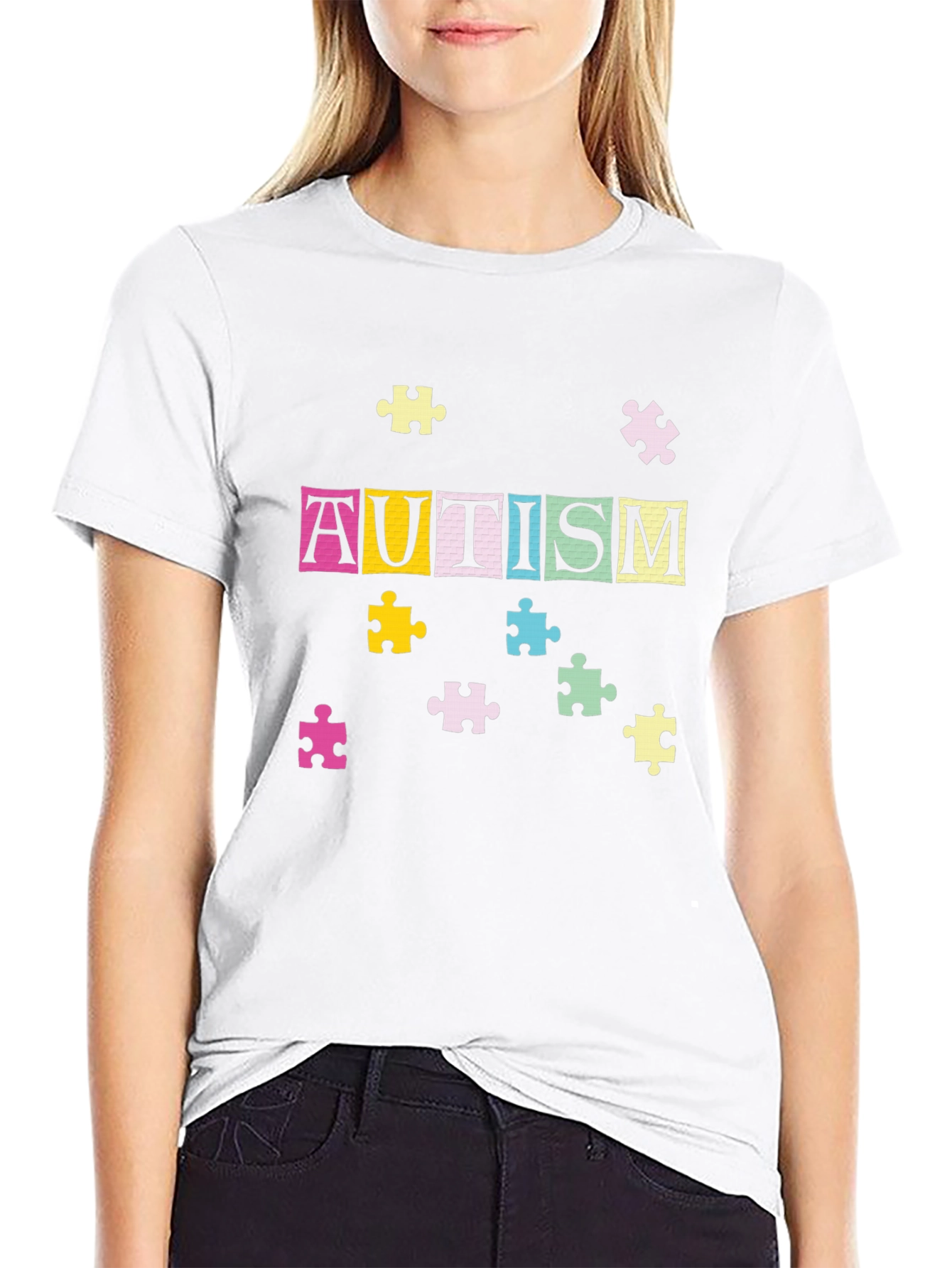 Autism Awareness Puzzle Piece T-Shirt