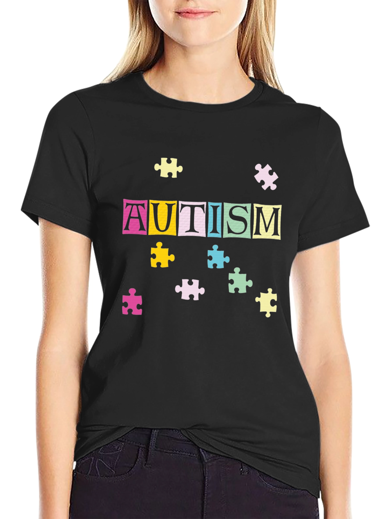 Autism Awareness Puzzle Piece T-Shirt