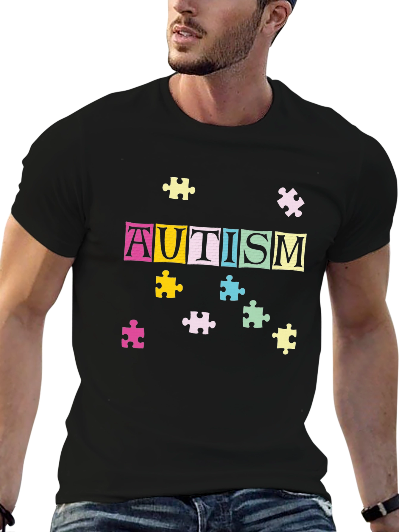 Autism Awareness Puzzle Piece T-Shirt