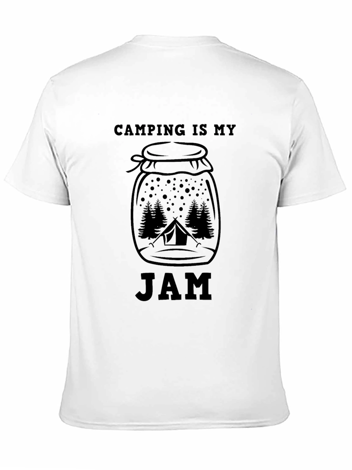 Camping Is My Jam Graphic Tee