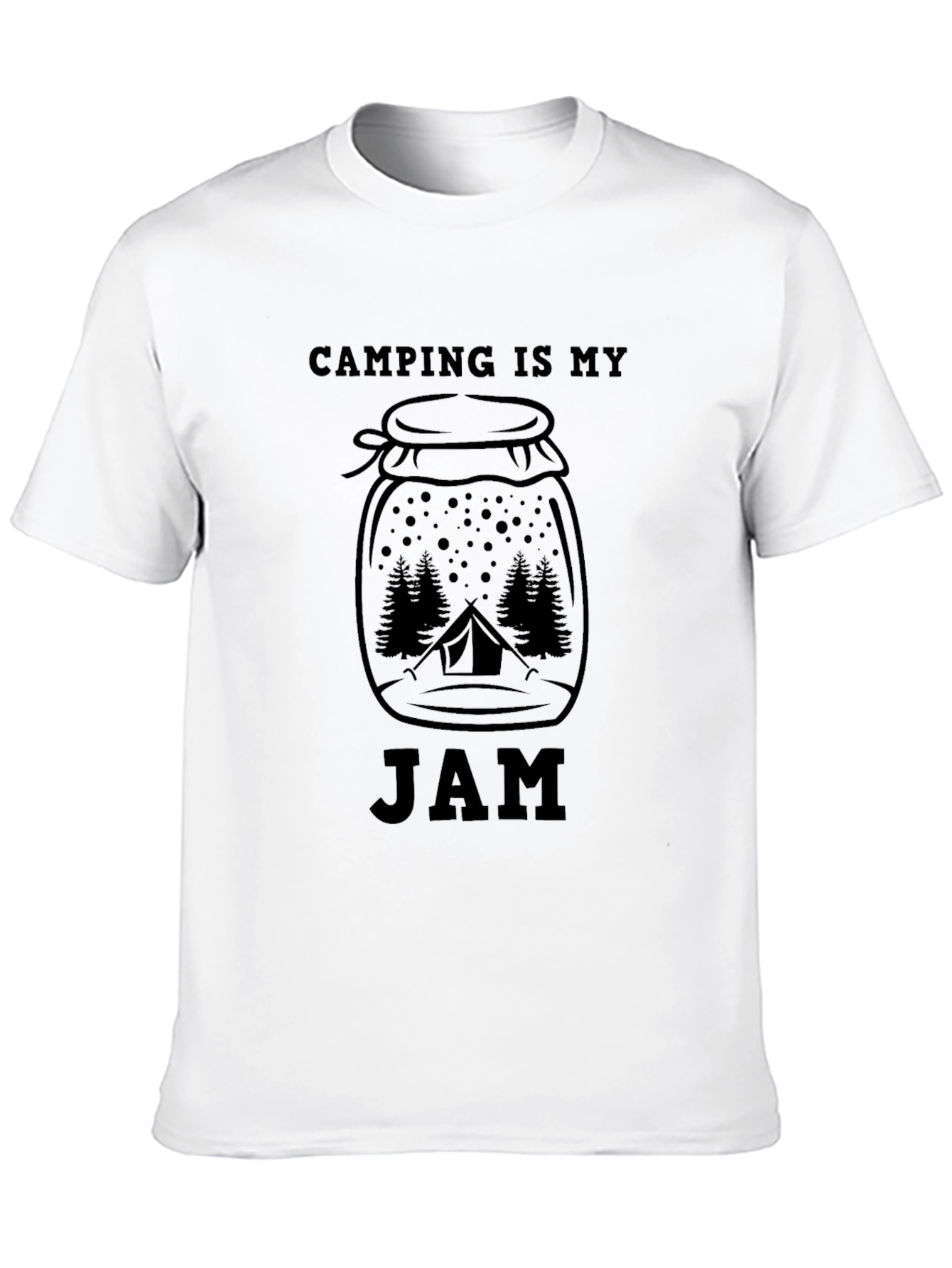 Camping Is My Jam Graphic Tee