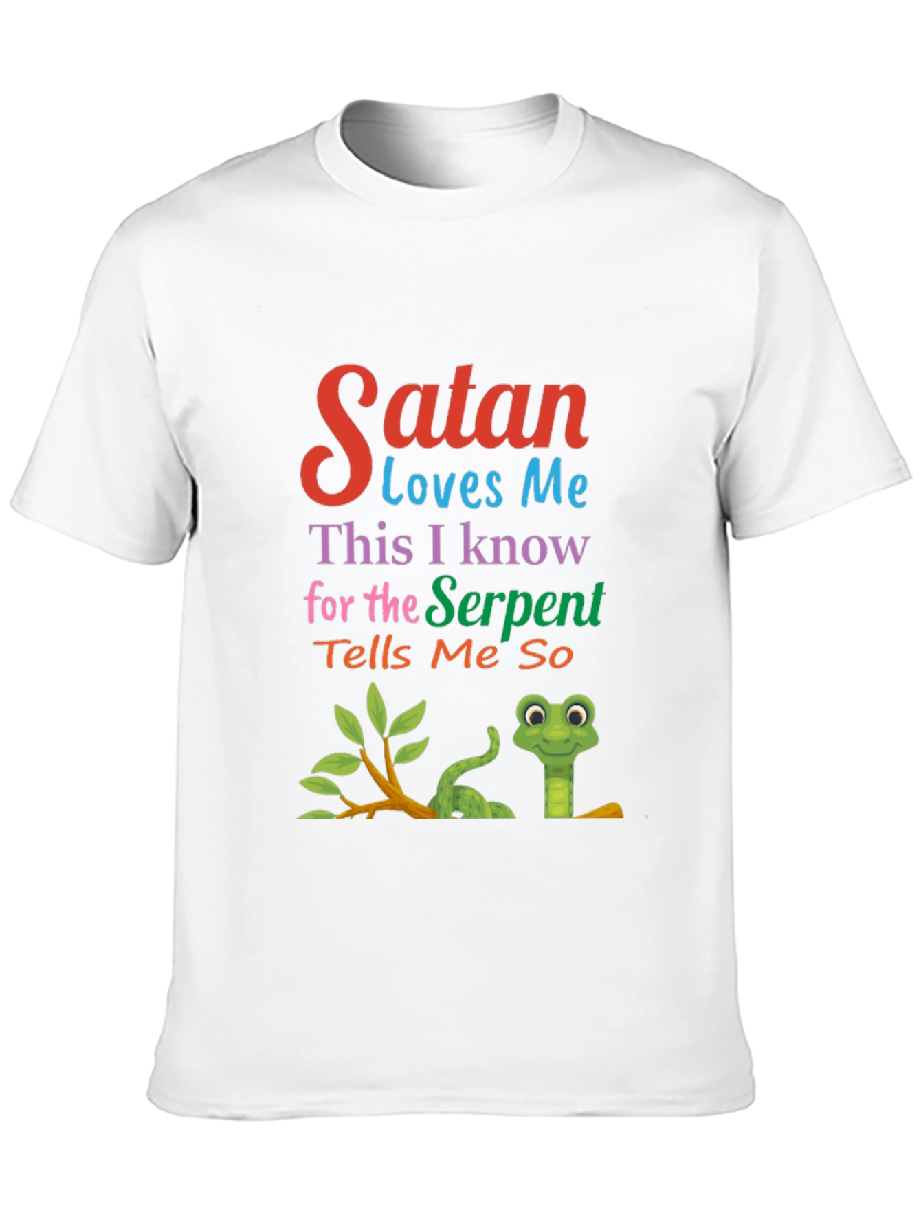 Satan Loves Me Graphic Tee