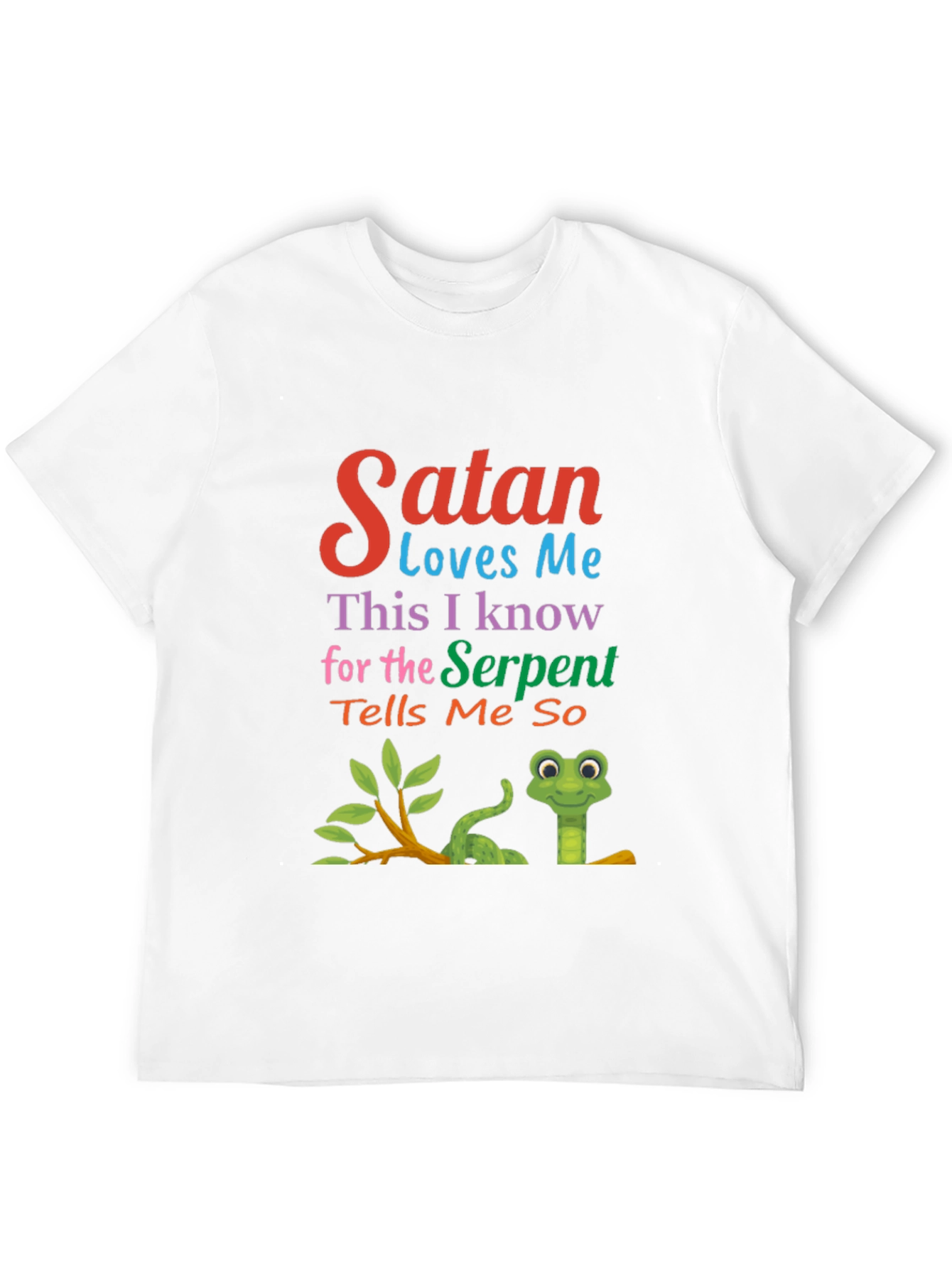 Satan Loves Me Graphic Tee