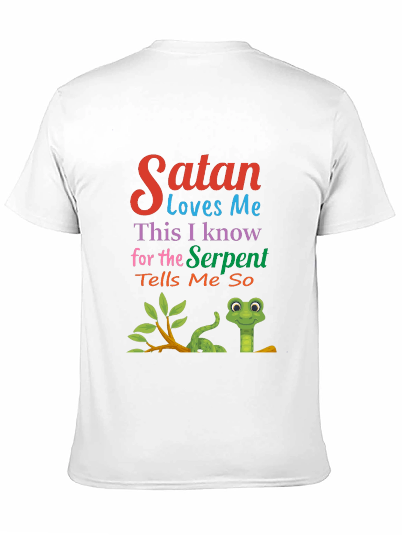 Satan Loves Me Graphic Tee