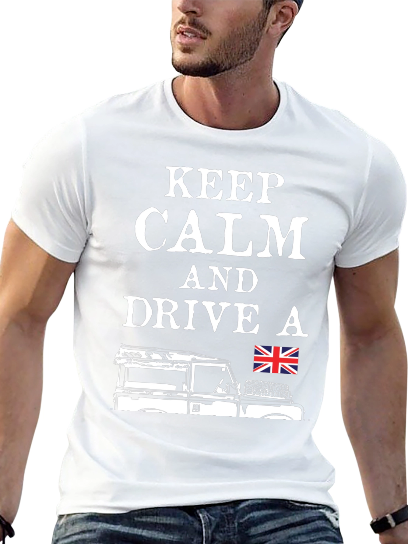 Keep Calm Drive a Land Rover T-Shirt