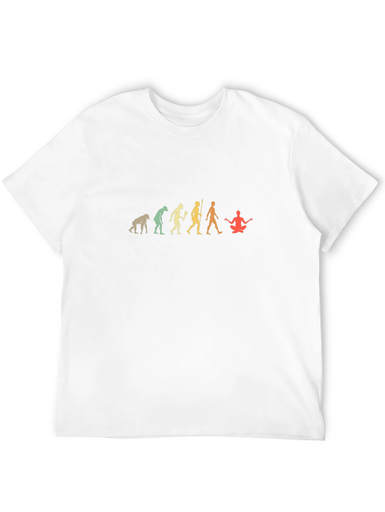 Evolution Yoga Mens Black Graphic Tee