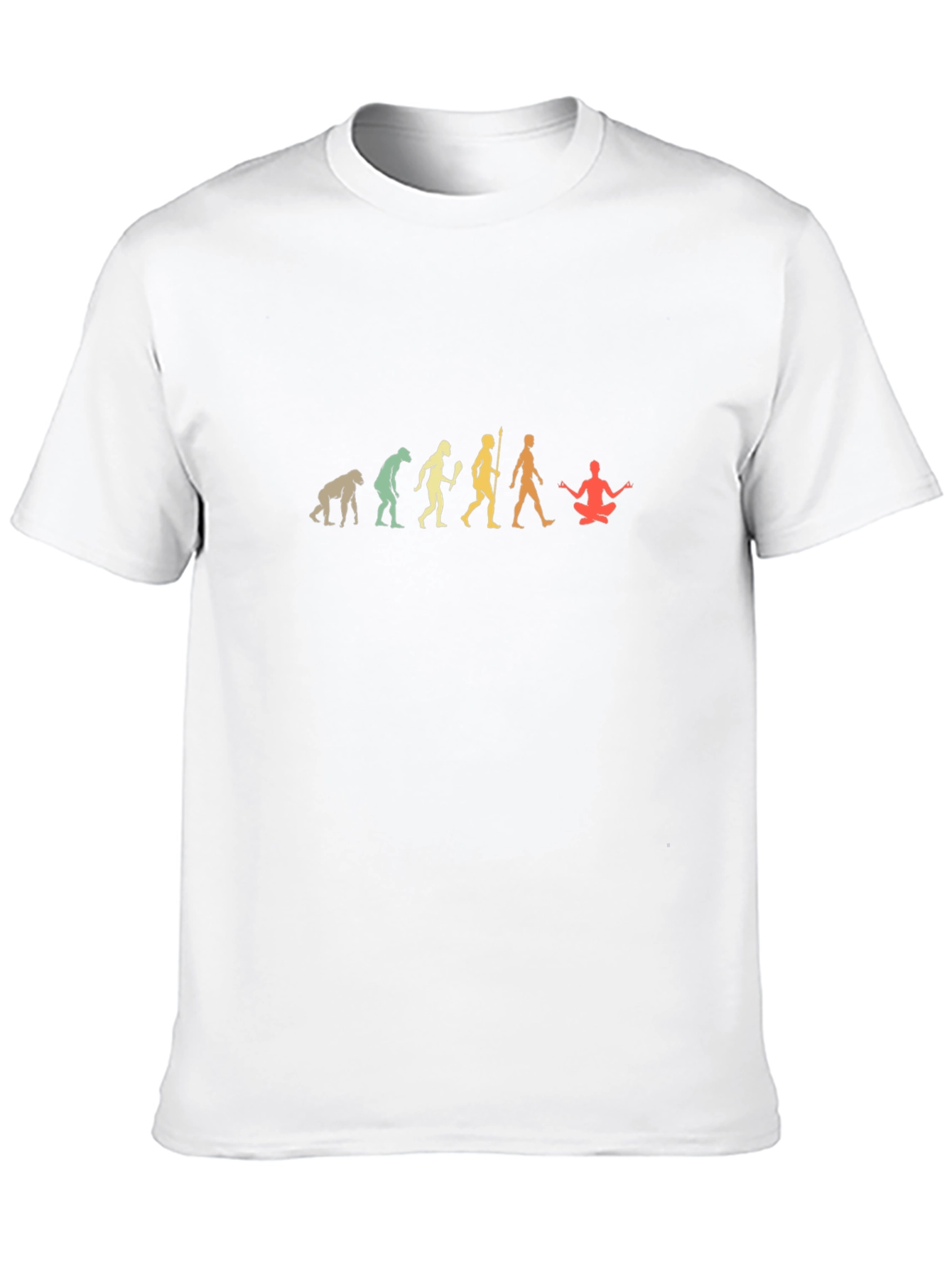 Evolution Yoga Mens Black Graphic Tee