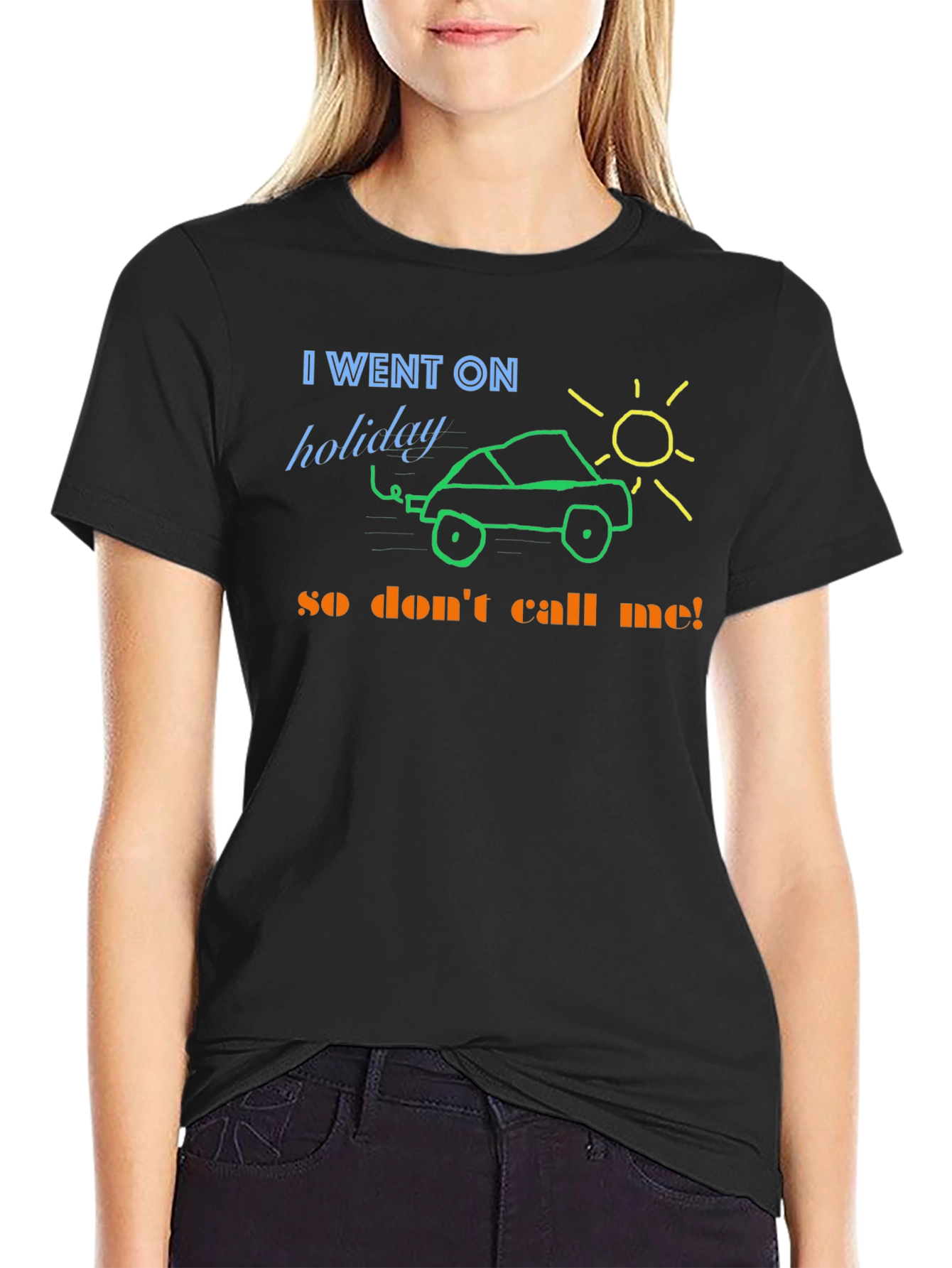 Holiday Car Graphic T-Shirt - Relax & Unwind!