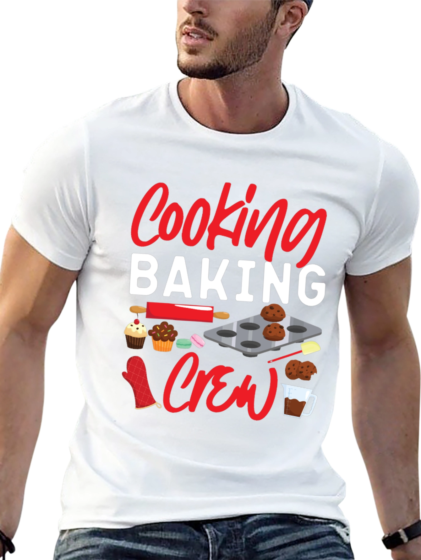 Cooking Baking Crew Graphic T-Shirt