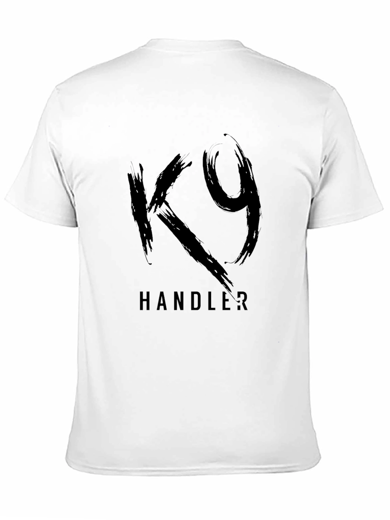 K9 Handler Black Graphic Tee