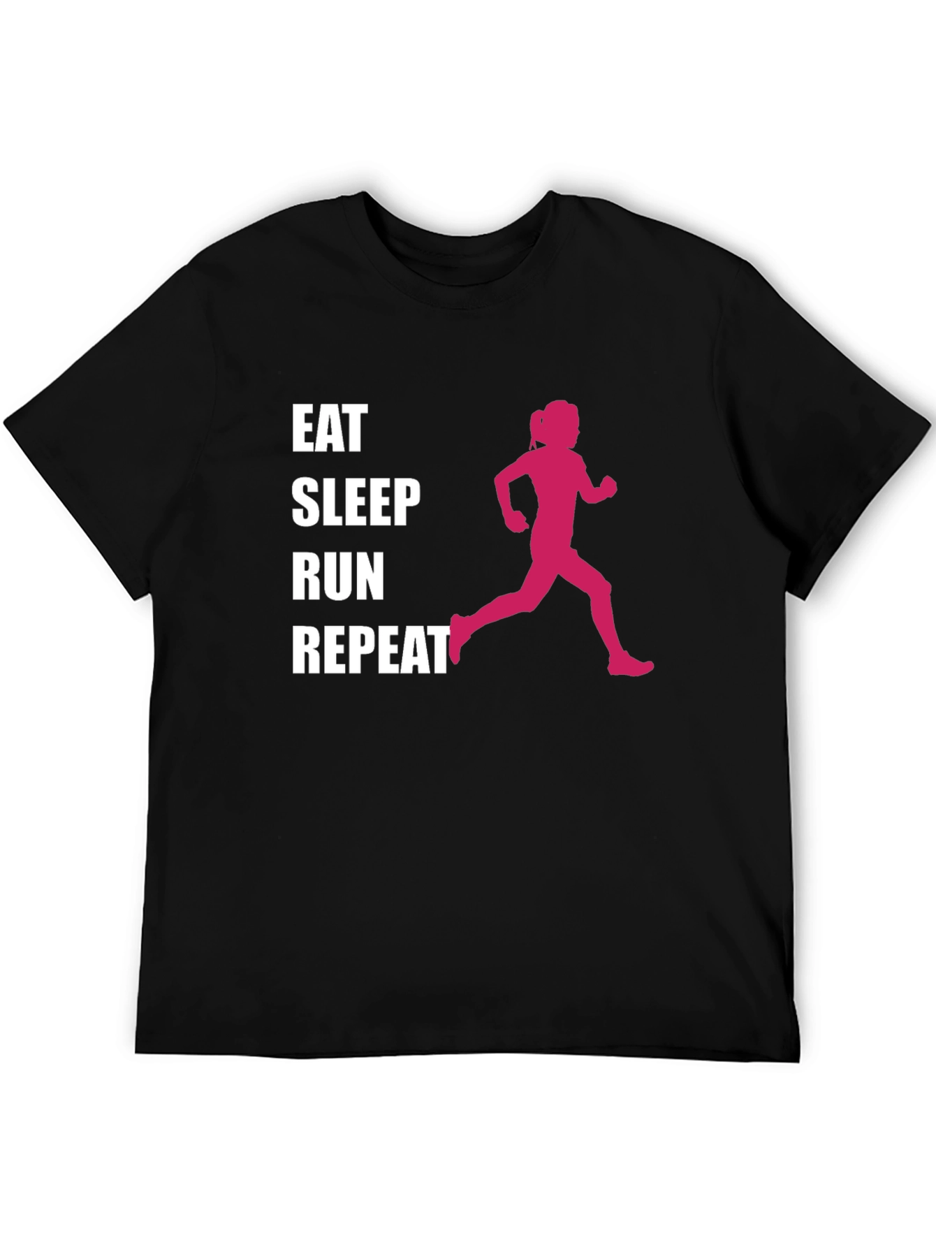 Eat Sleep Run Repeat Graphic Tee