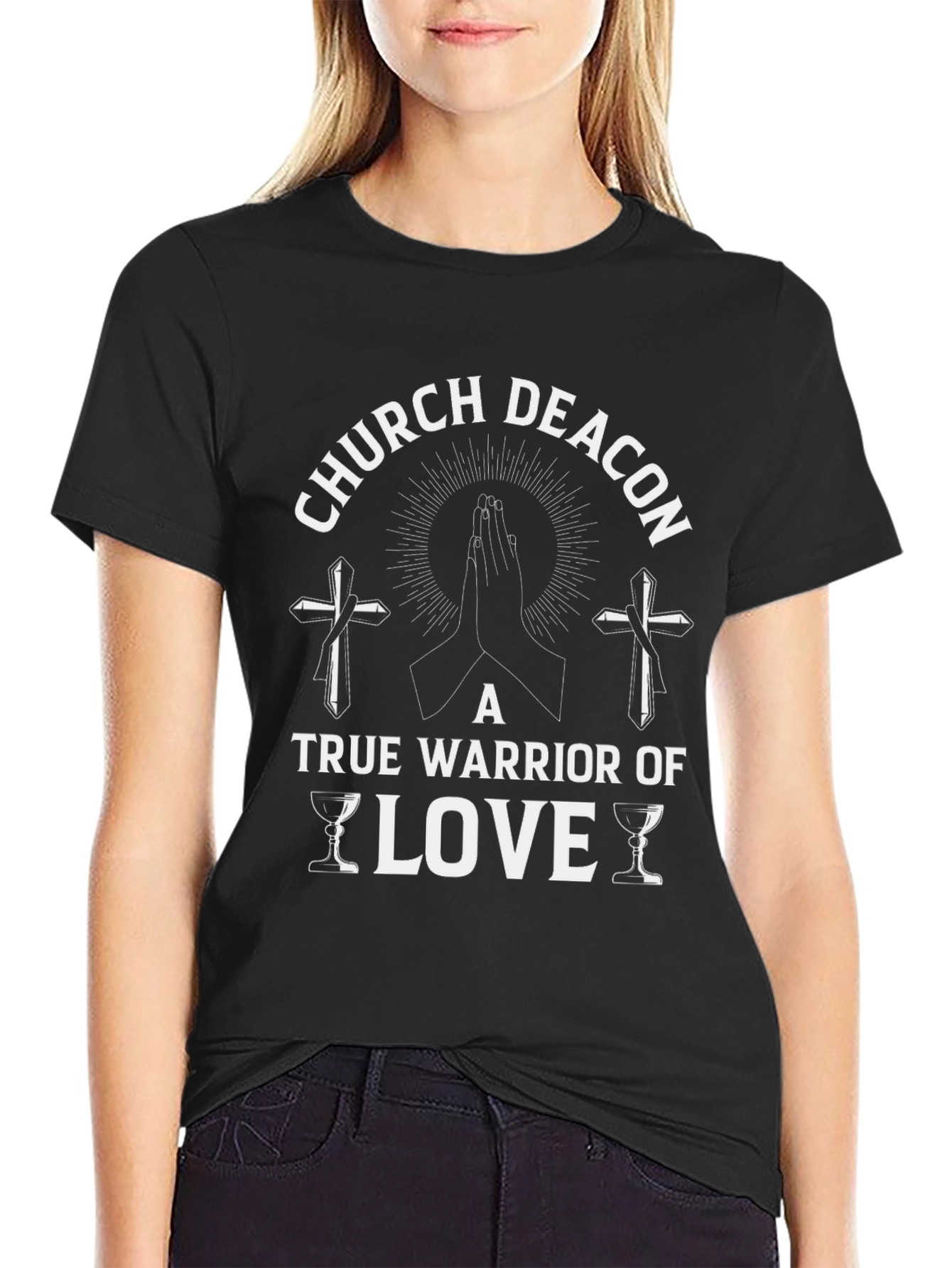 Church Deacon Warrior of Love T-Shirt