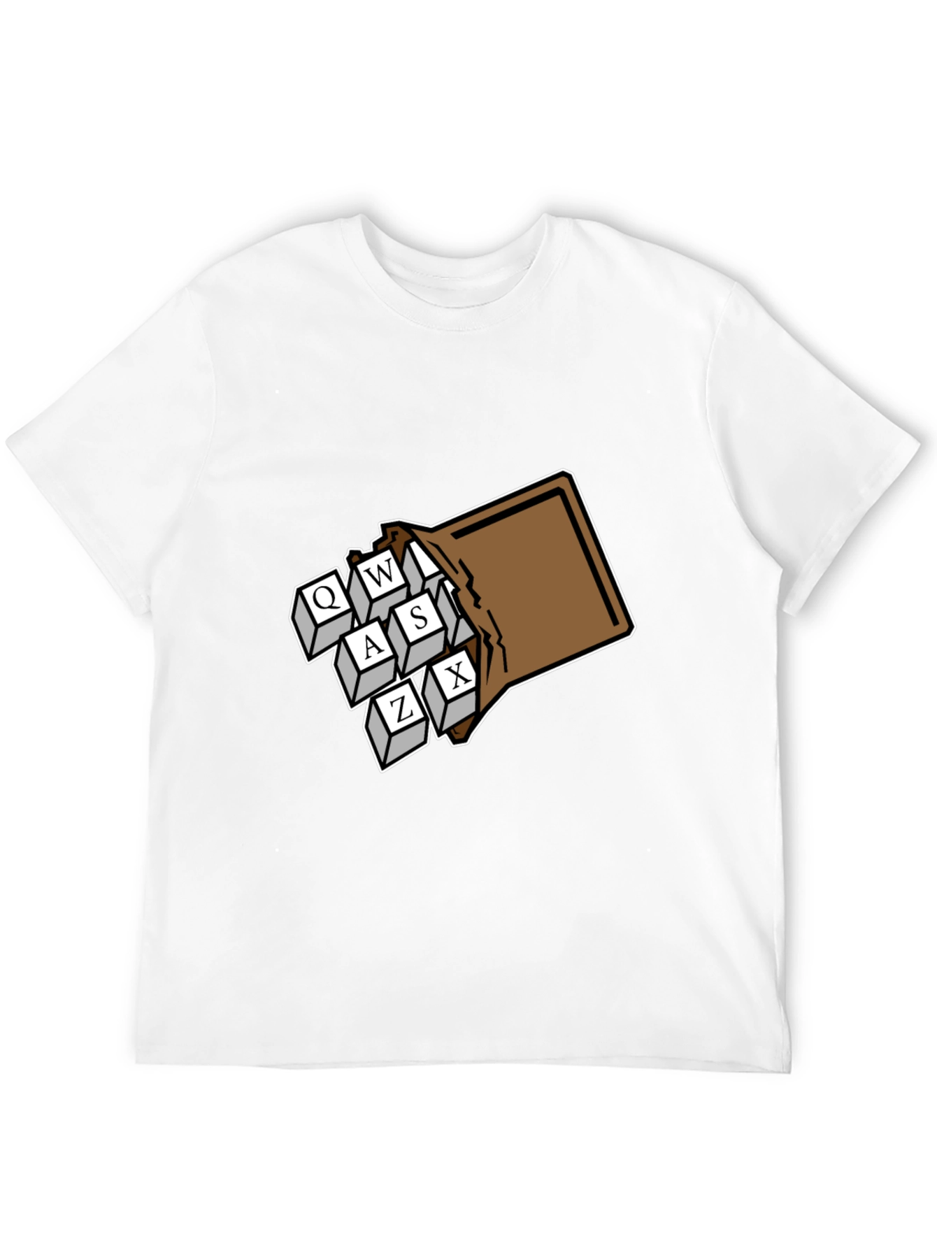 Gamer Keys T-Shirt - QWASZX Design