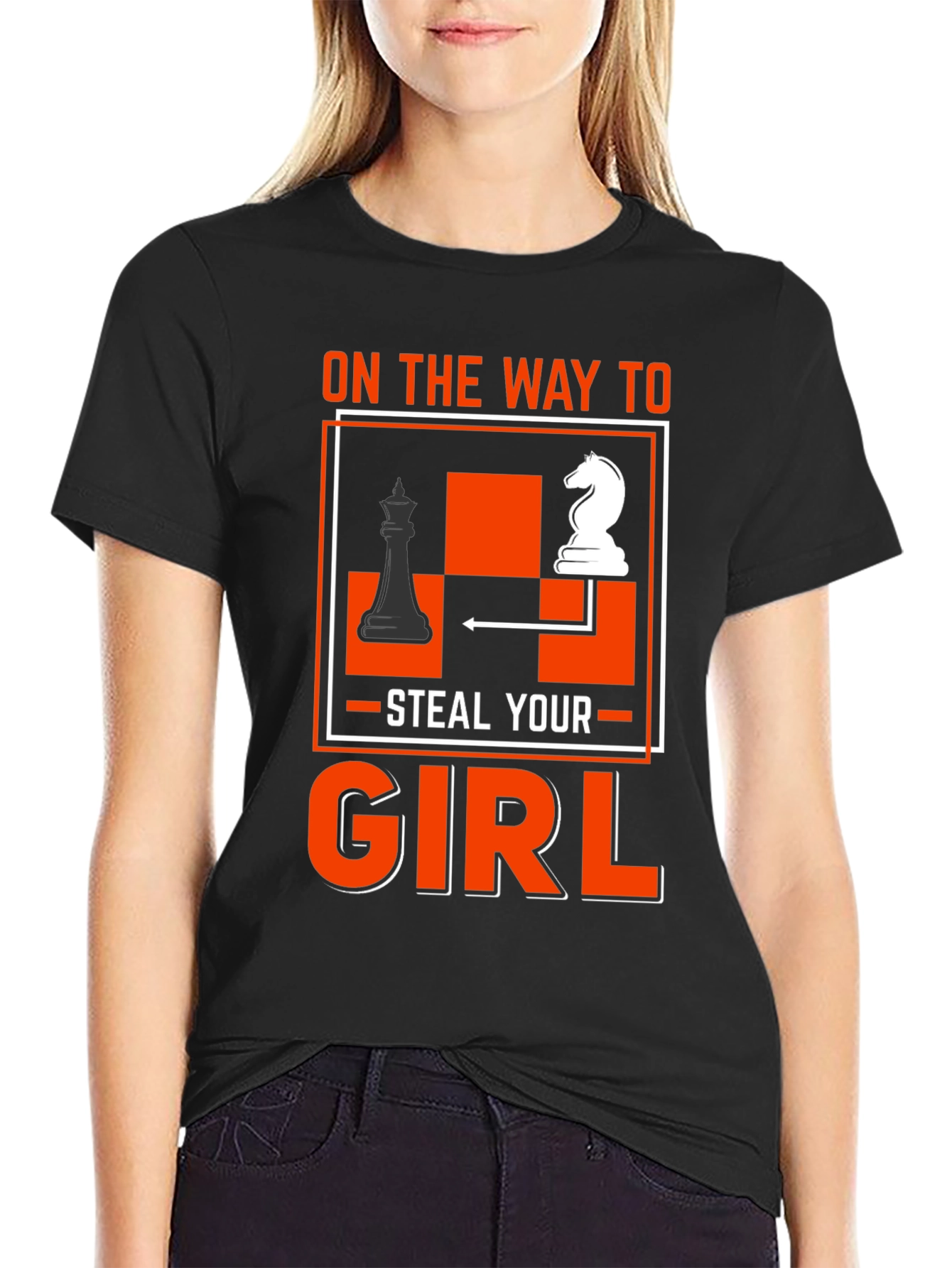 Chess Knight Steal Your Girl T-Shirt