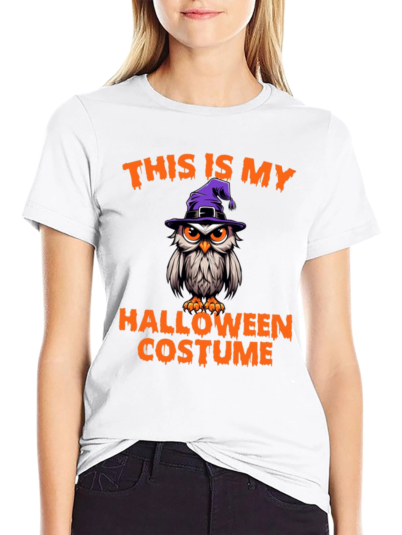 Halloween Owl Costume T-Shirt