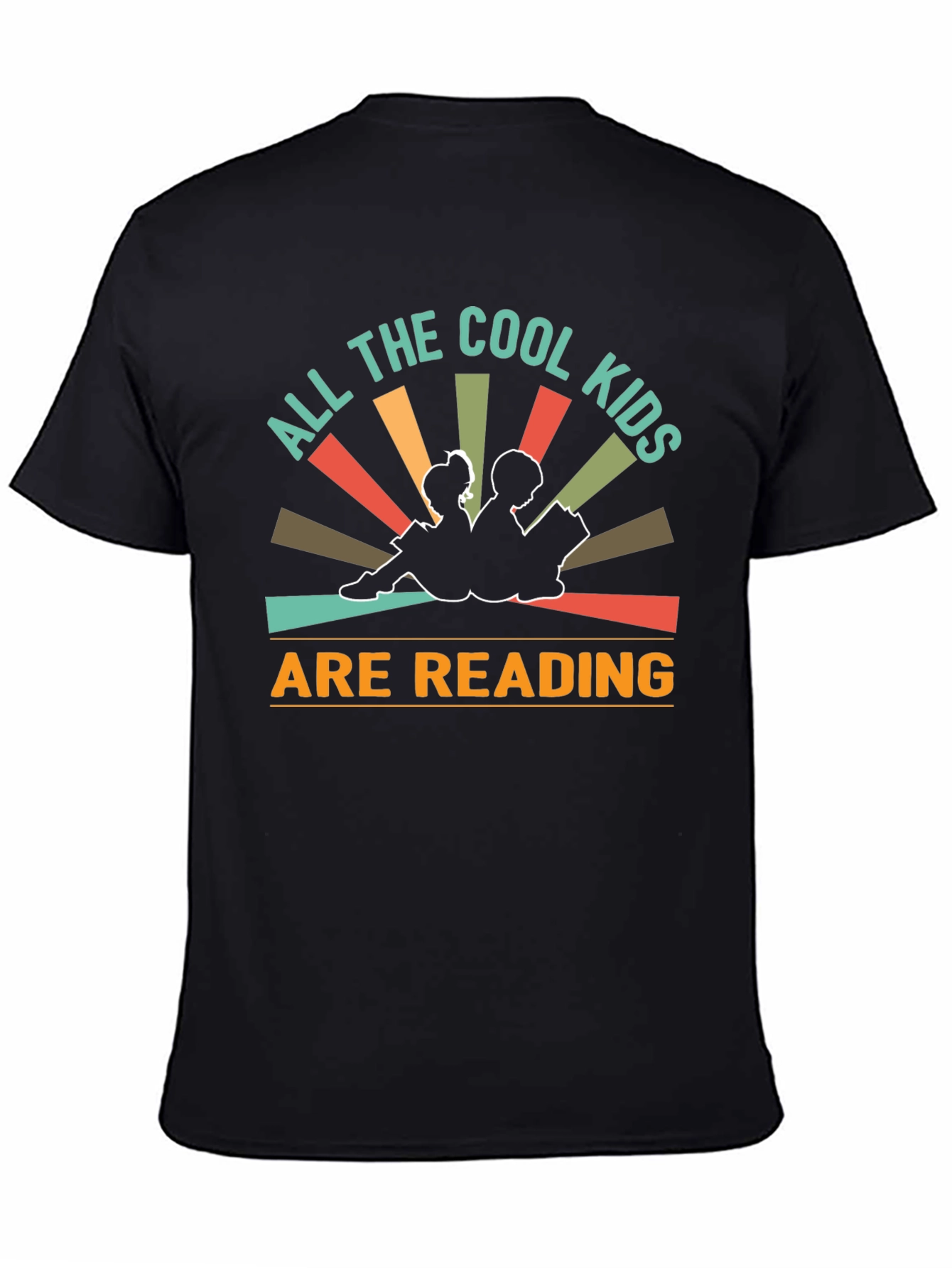 Cool Kids Reading Graphic T-Shirt