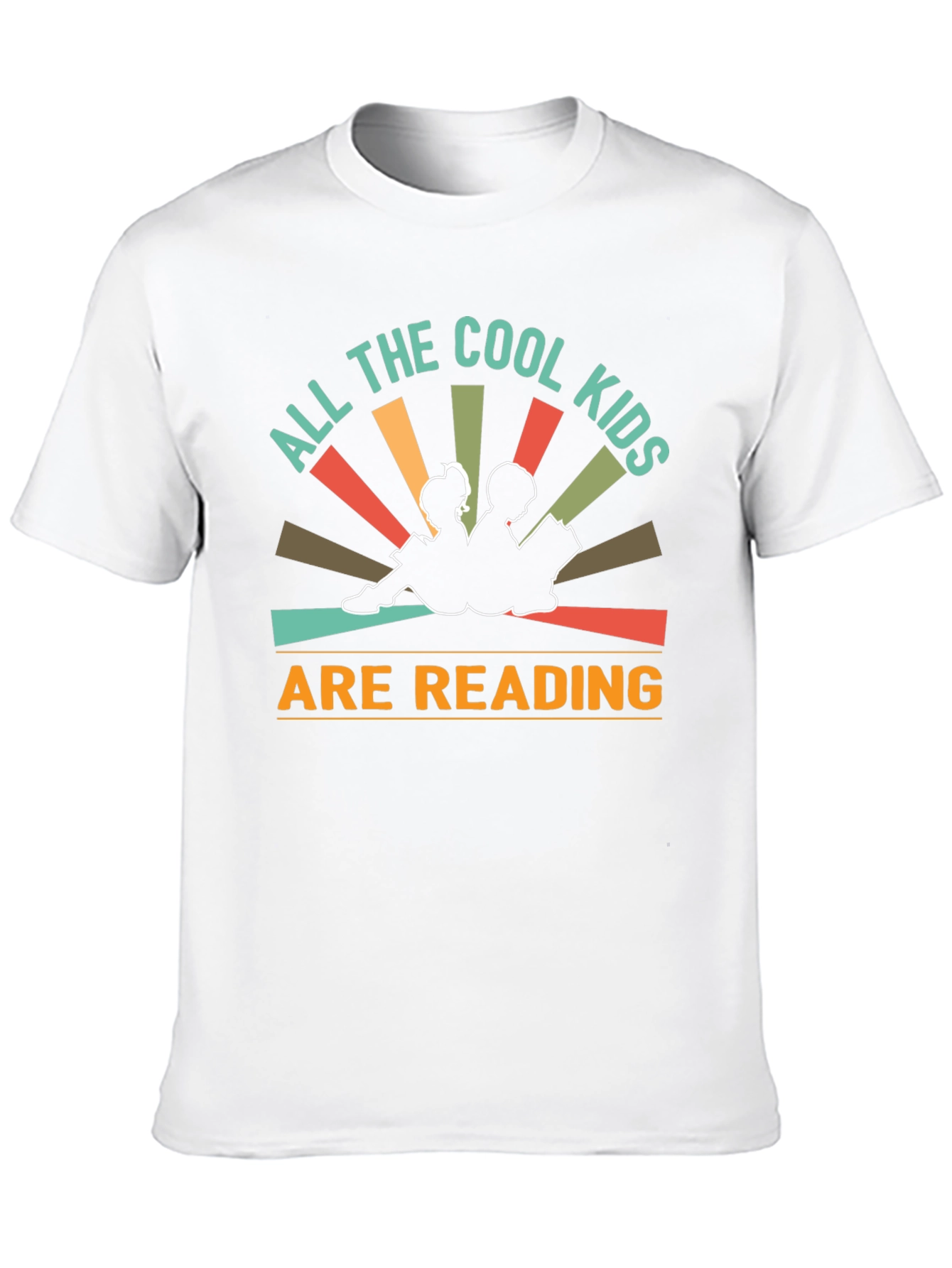 Cool Kids Reading Graphic T-Shirt