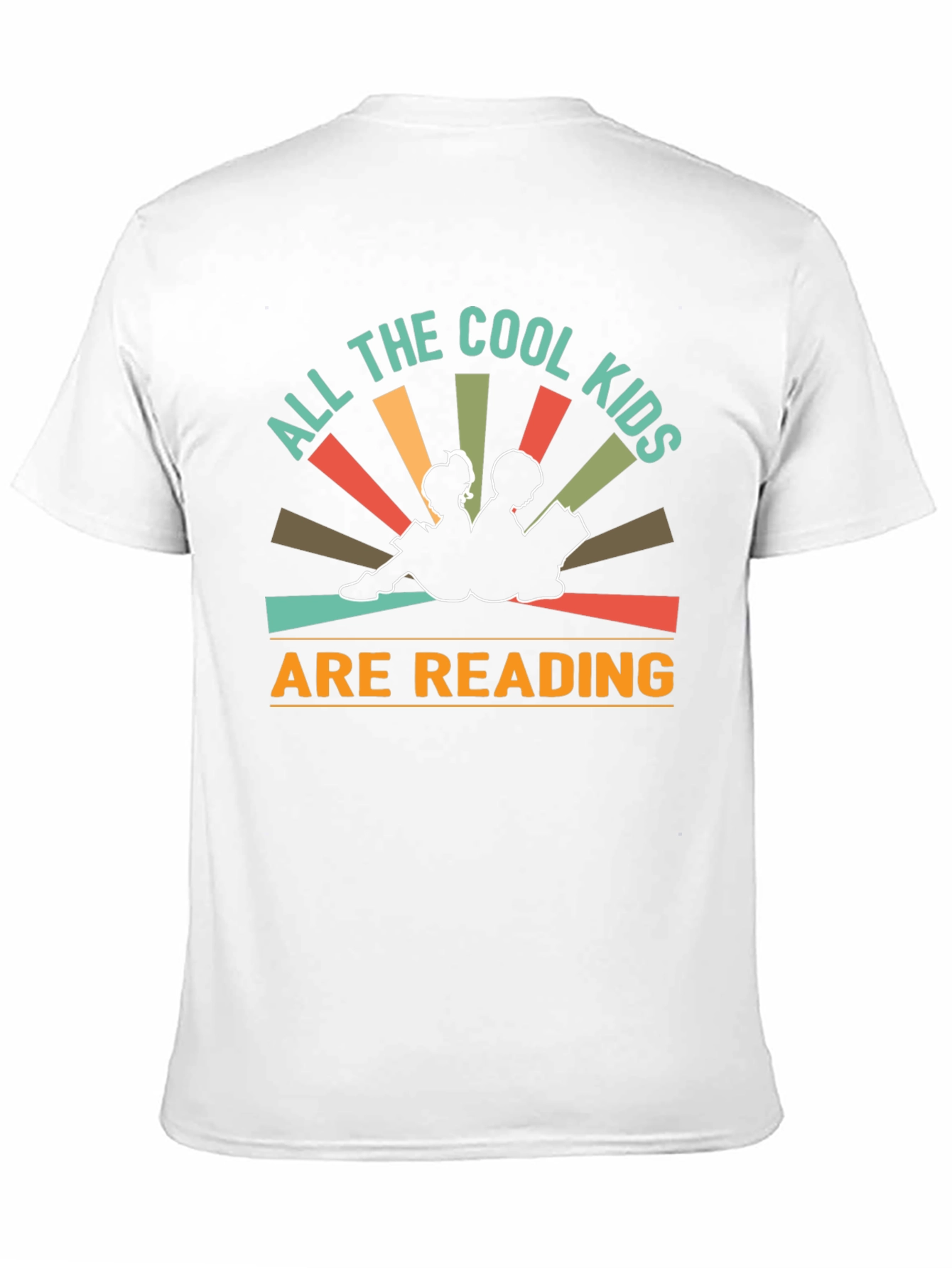 Cool Kids Reading Graphic T-Shirt