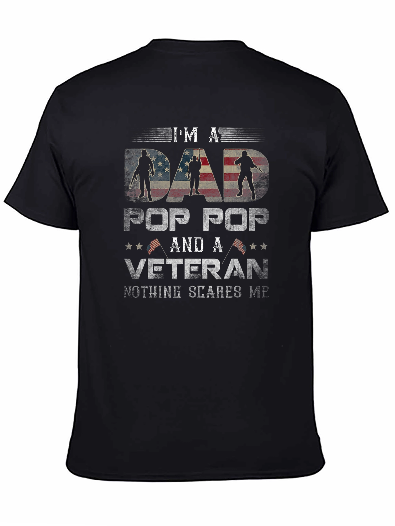 Im a Dad Pop Pop and a Veteran T-Shirt