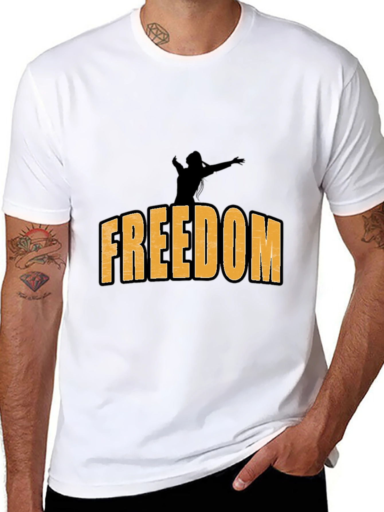 Freedom Graphic T-Shirt - Stylish & Comfortable!