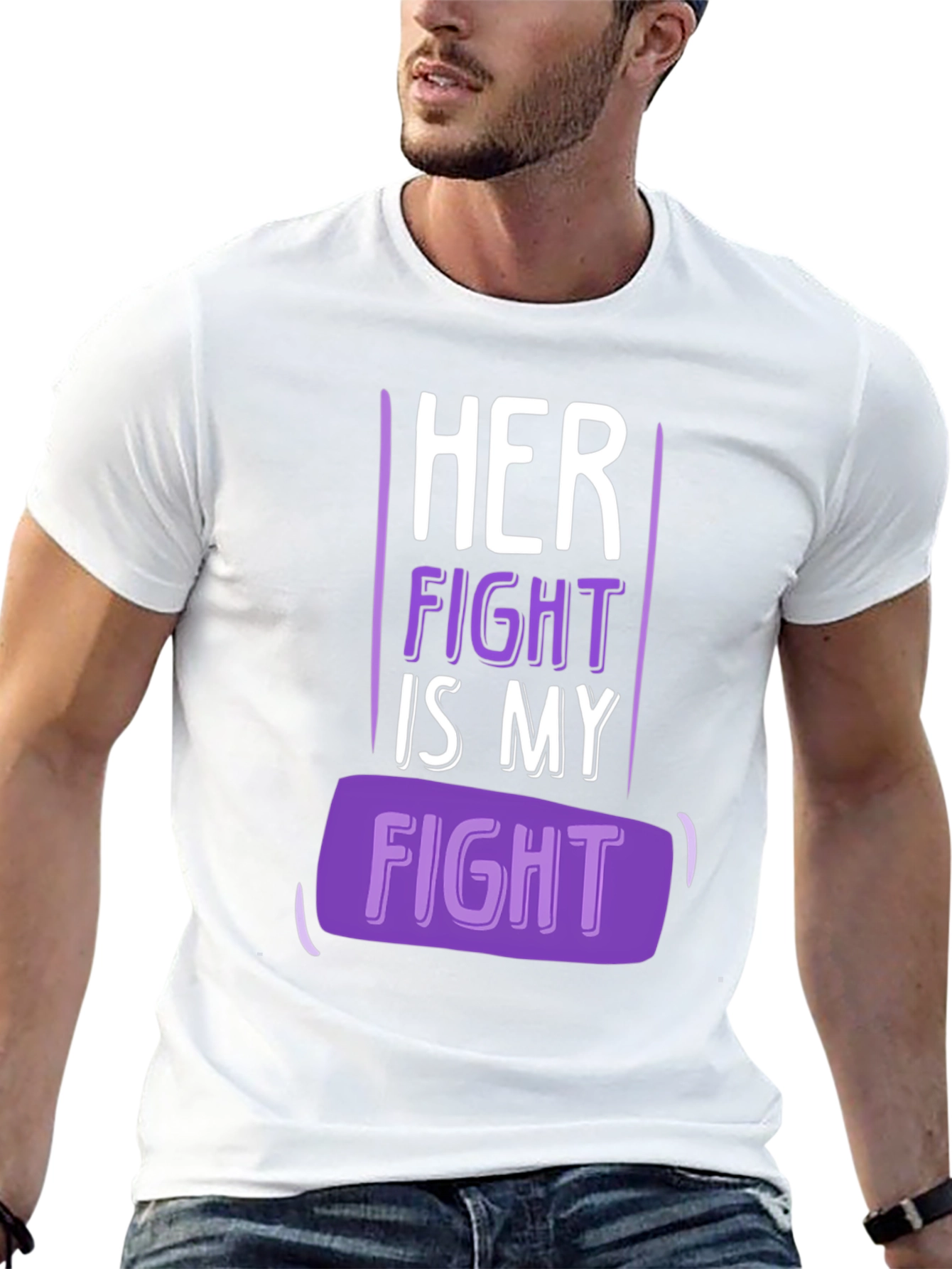 Her Fight Is My Fight Graphic Tee