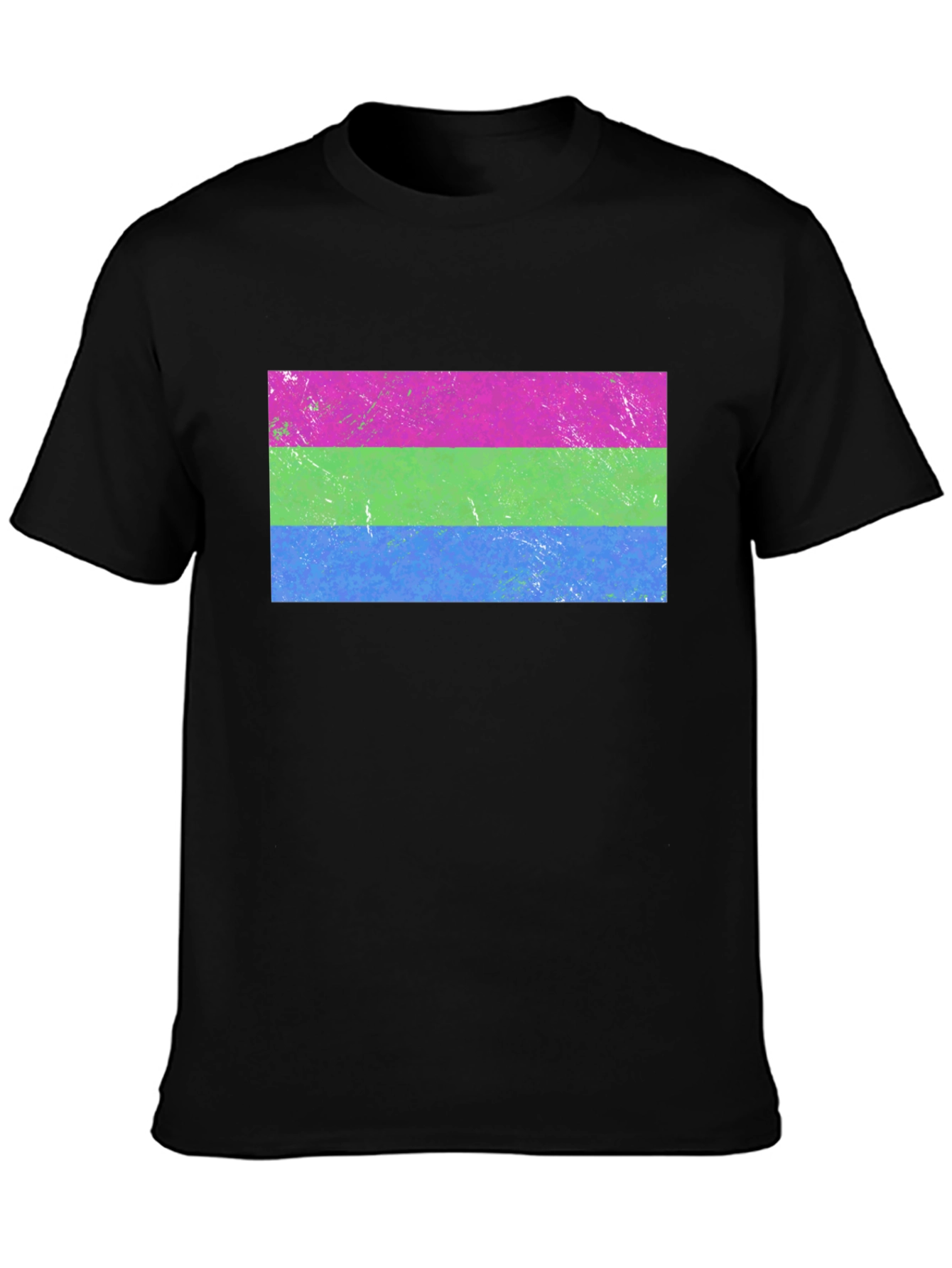 Pansexual Pride Flag Graphic Tee - Unisex