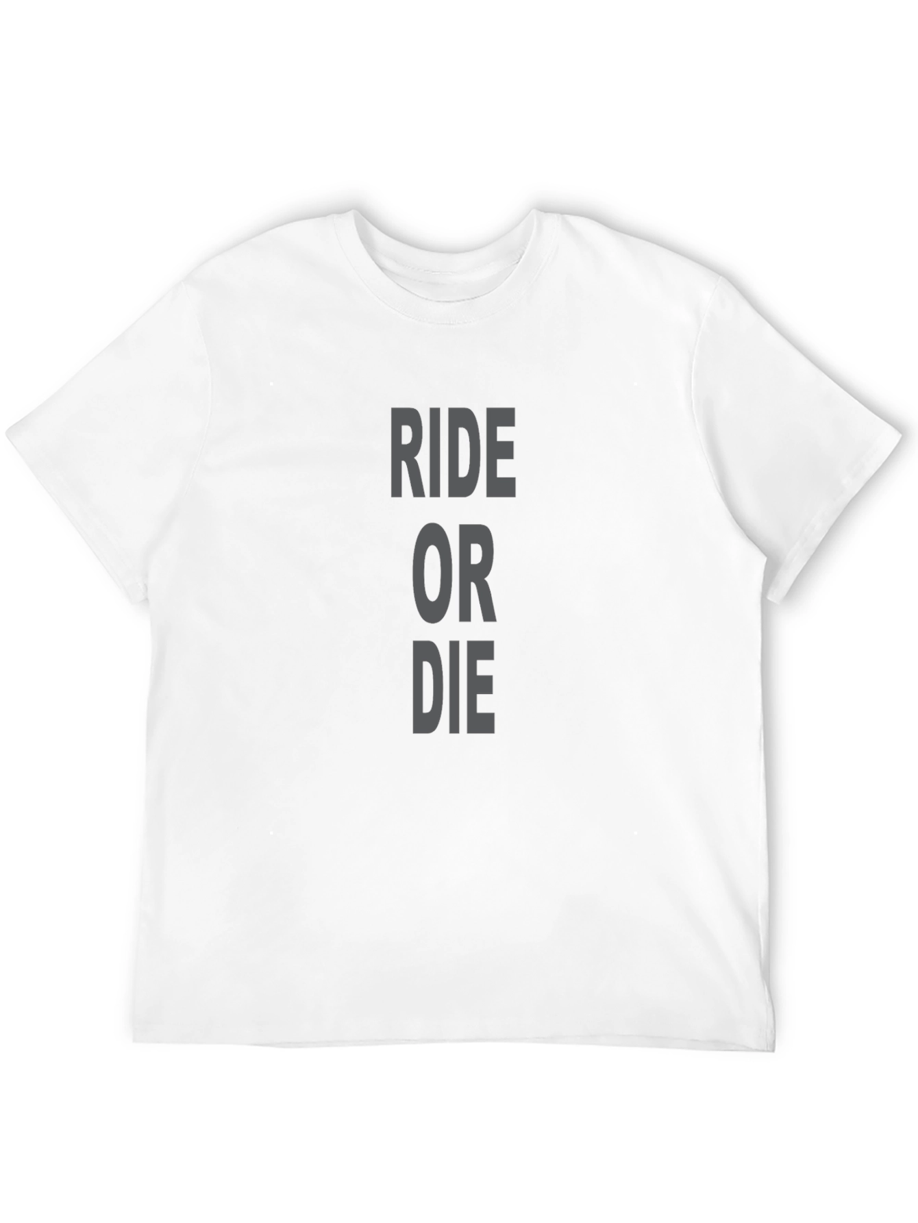 Ride or Die Graphic Tee - Black