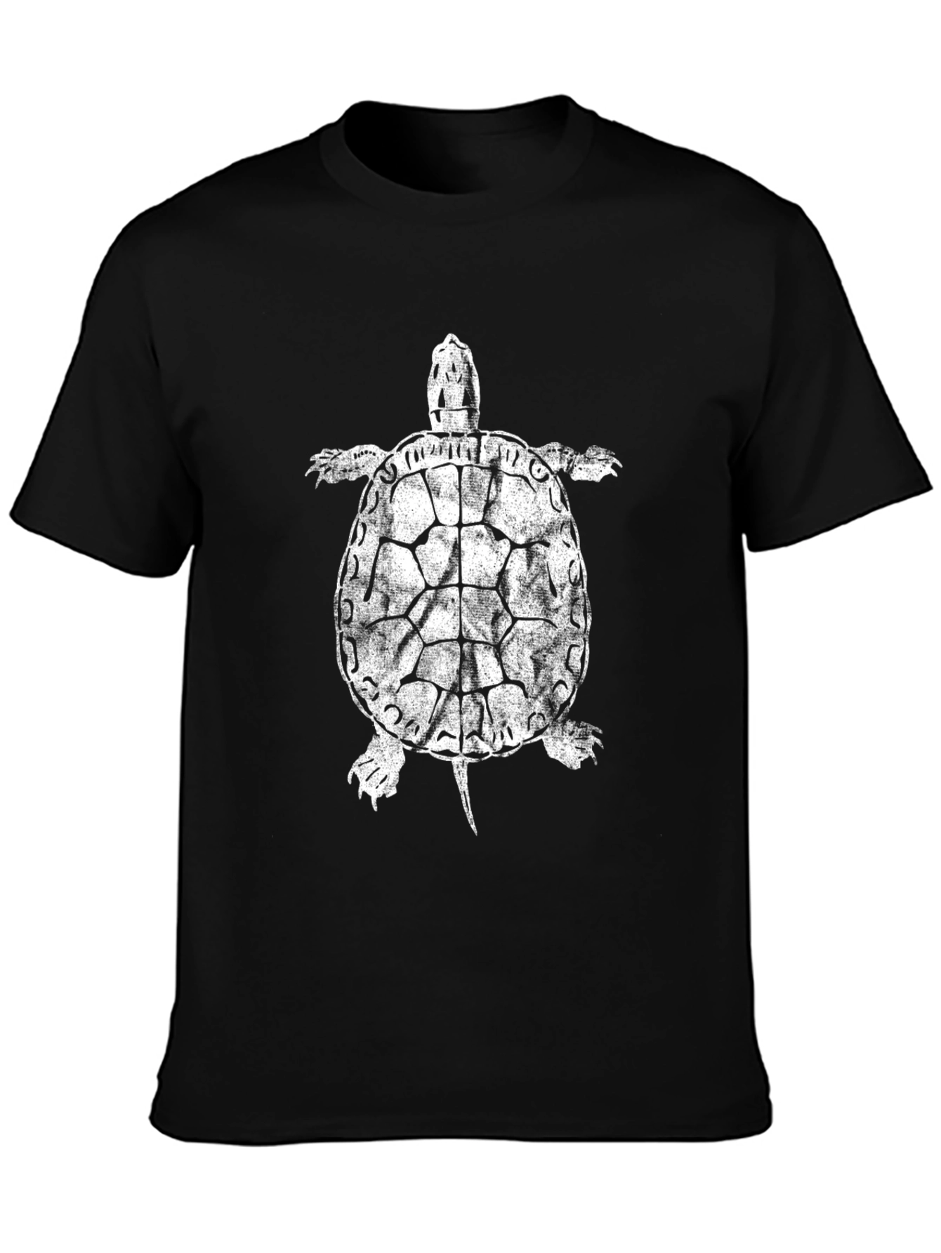 Turtle Graphic Tee - Mens Black T-Shirt