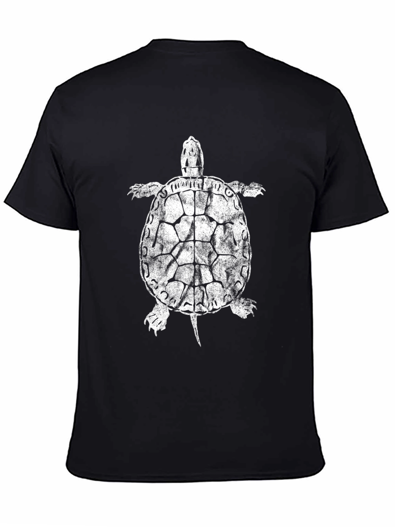 Turtle Graphic Tee - Mens Black T-Shirt