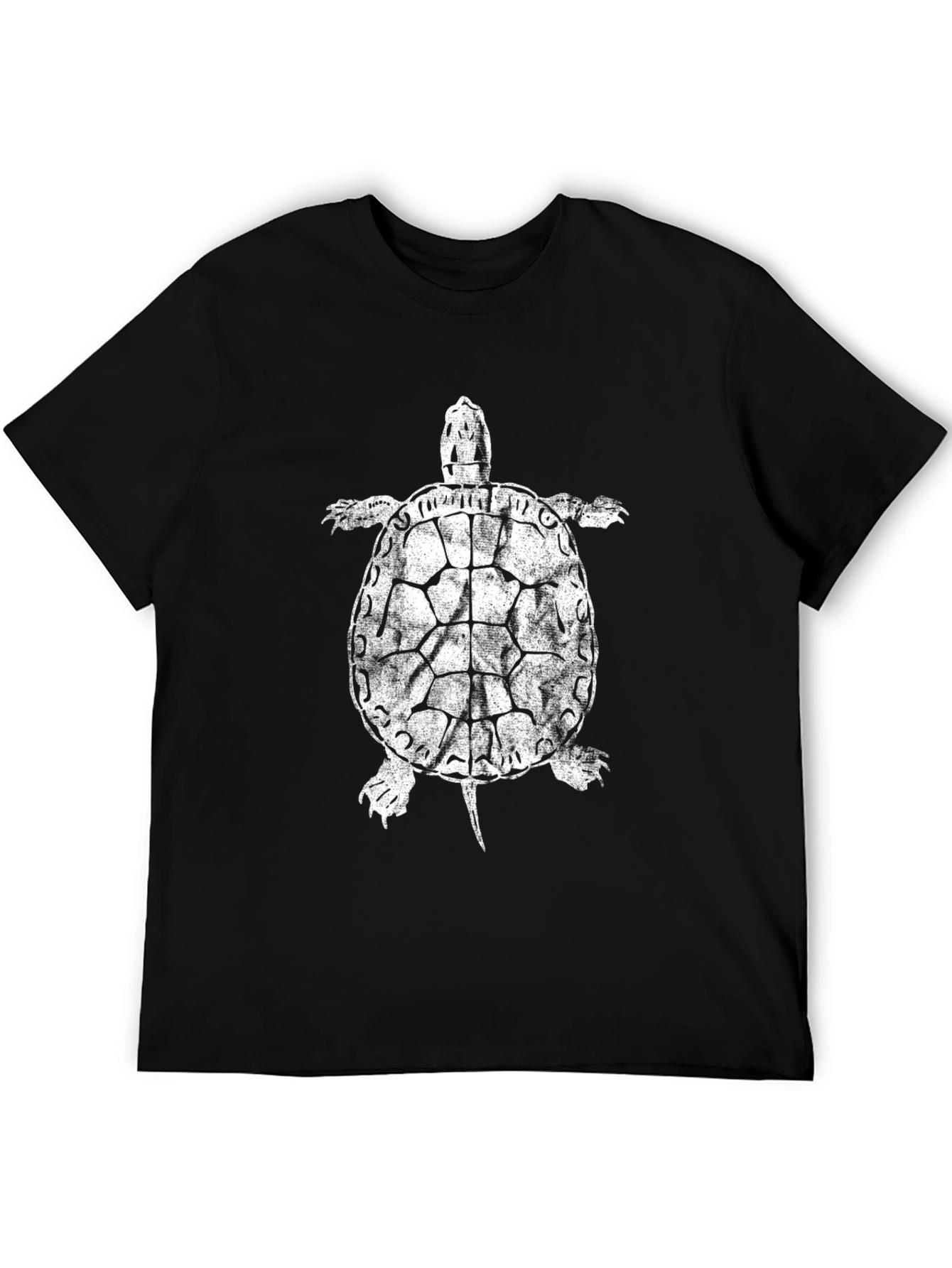 Turtle Graphic Tee - Mens Black T-Shirt